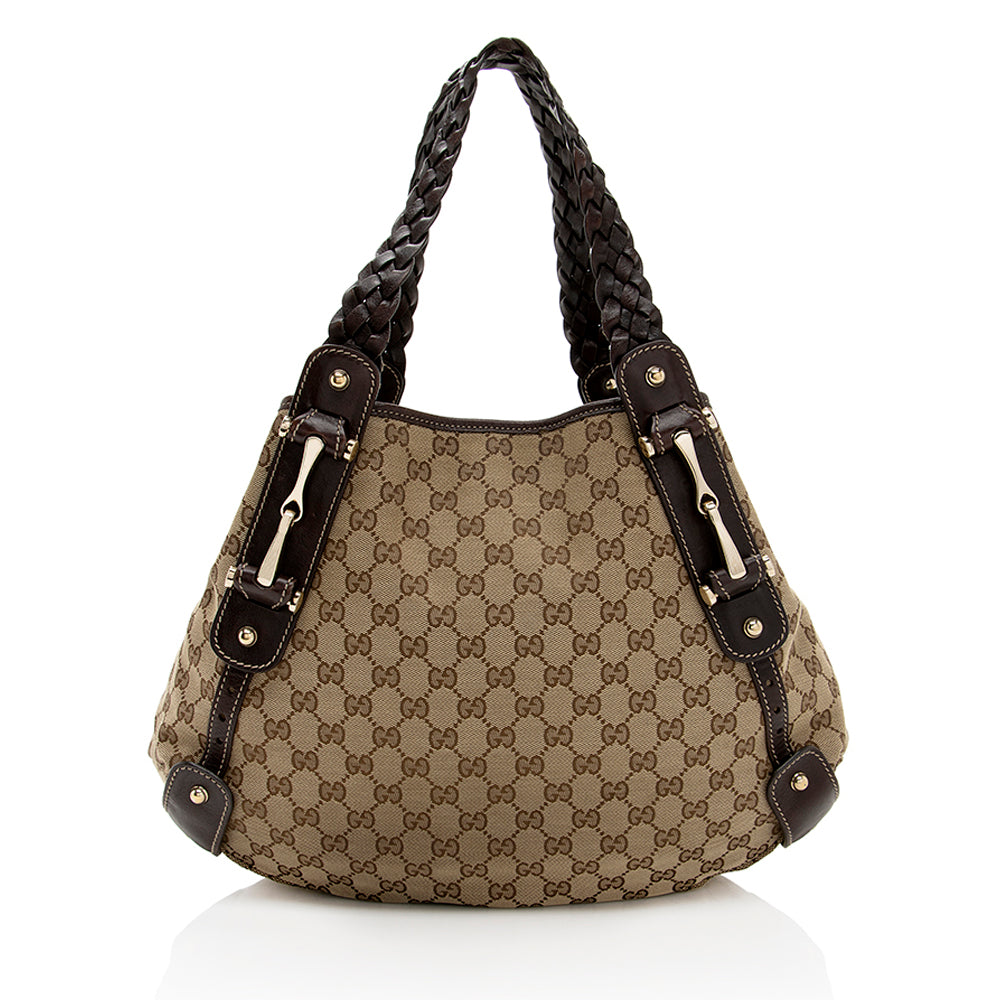 Gucci Gucci Canvas Pelham Medium Shoulder Bag (SHF-18596)