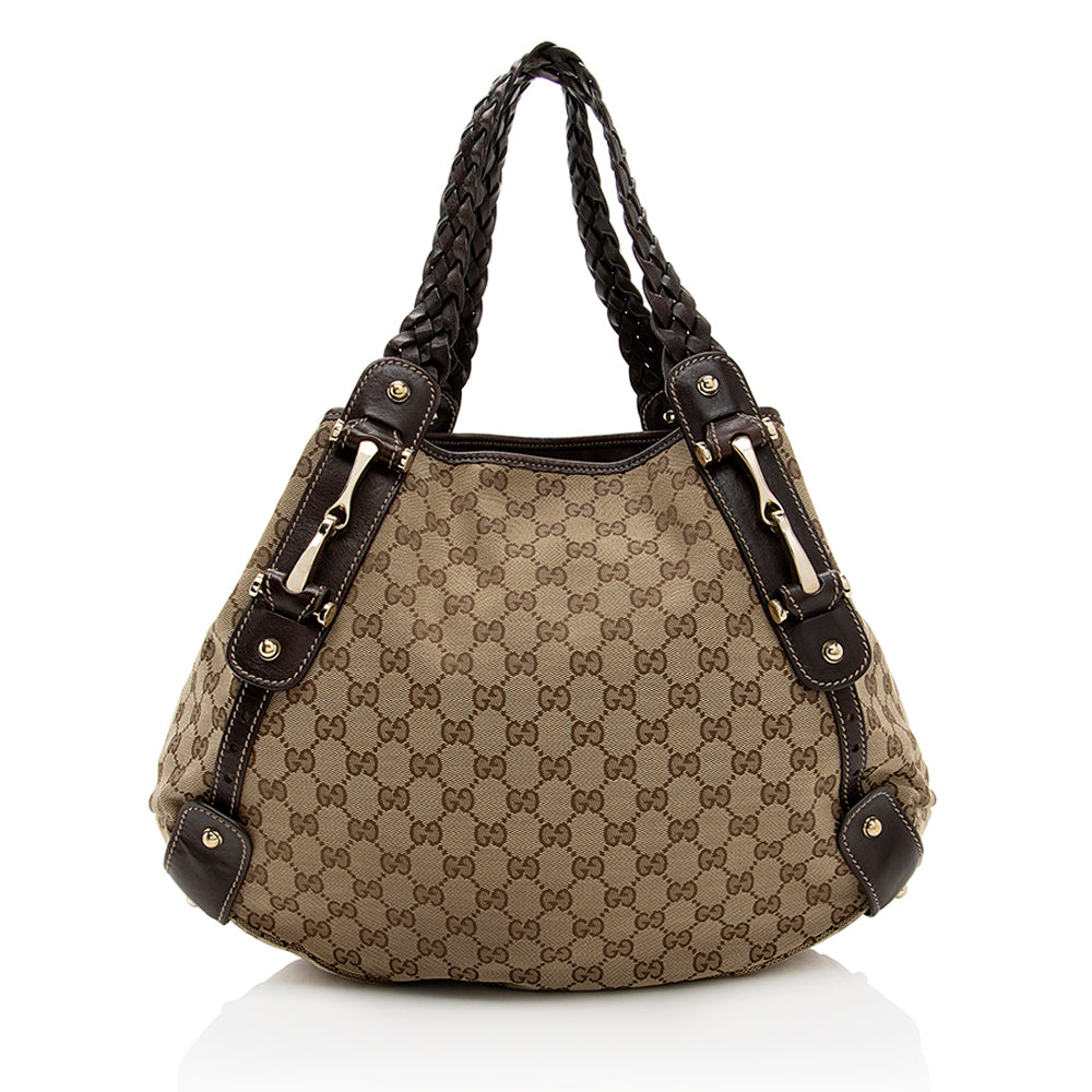 Gucci Gucci Canvas Pelham Medium Shoulder Bag (SHF-18596)