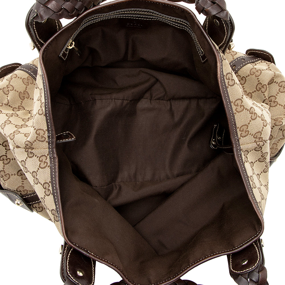 Gucci Gucci Canvas Pelham Medium Shoulder Bag (SHF-18596)