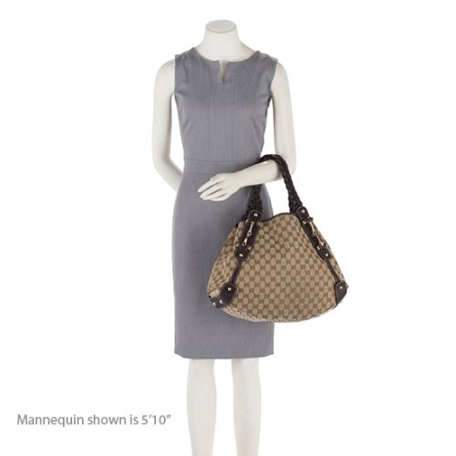 Gucci Gucci Canvas Pelham Medium Shoulder Bag (SHF-18596)