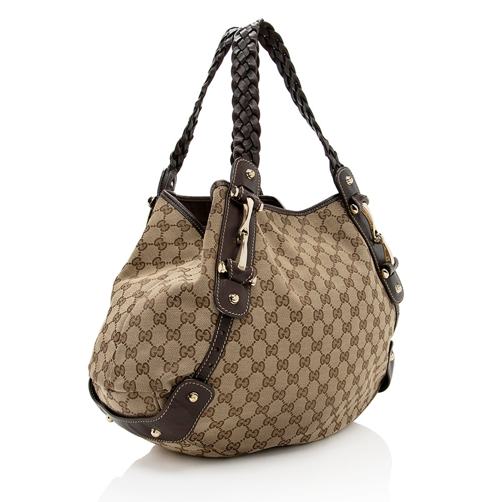 Gucci Gucci Canvas Pelham Medium Shoulder Bag (SHF-18596)