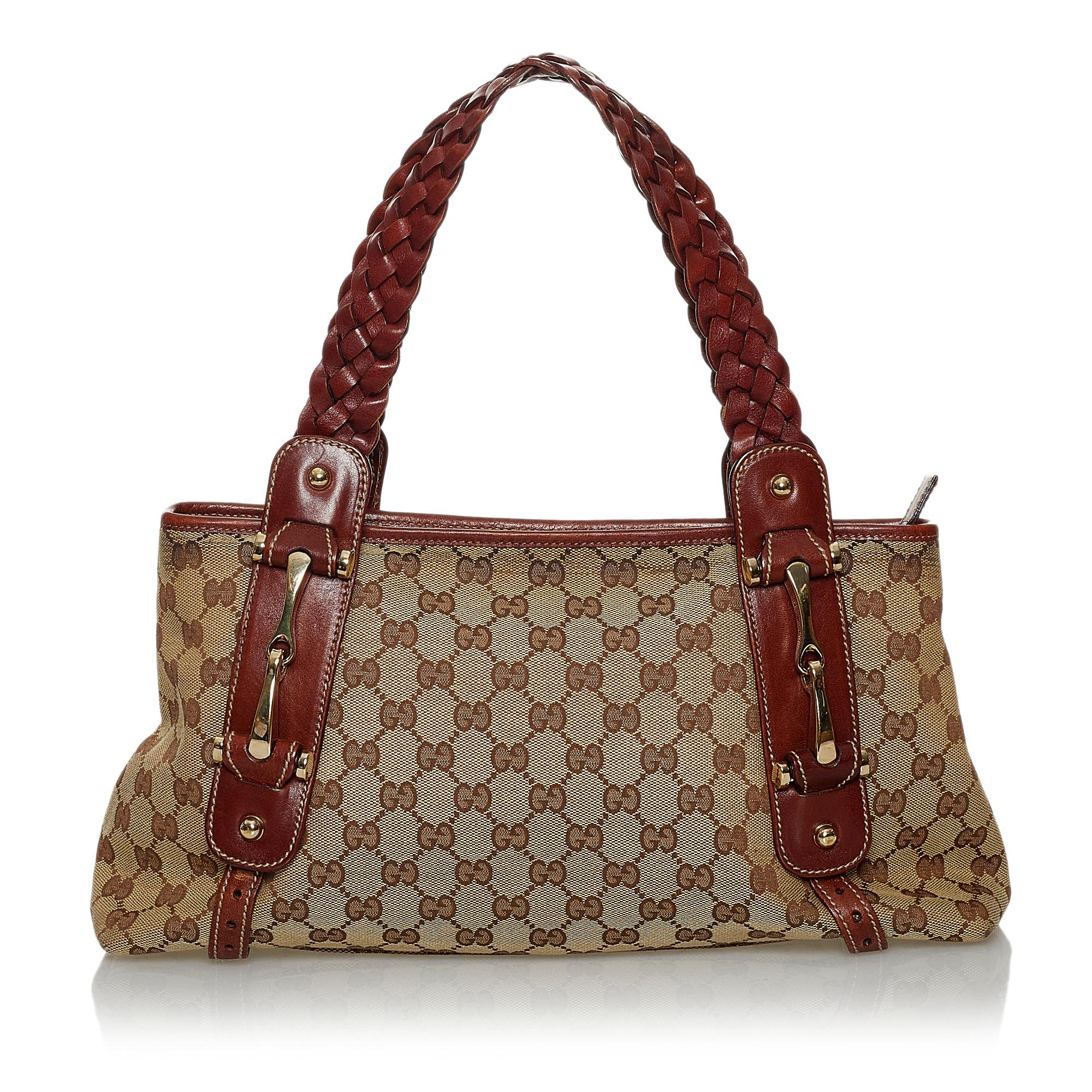 Gucci Gucci Canvas Pelham Shoulder Bag (SHG-28303)