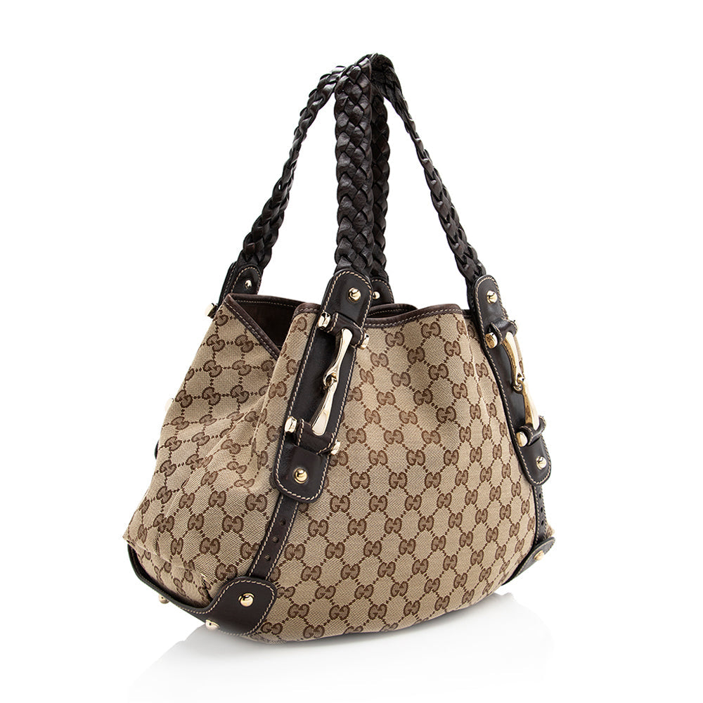 Gucci Gucci Canvas Pelham Small Shoulder Bag - FINAL SALE (SHF-20161)
