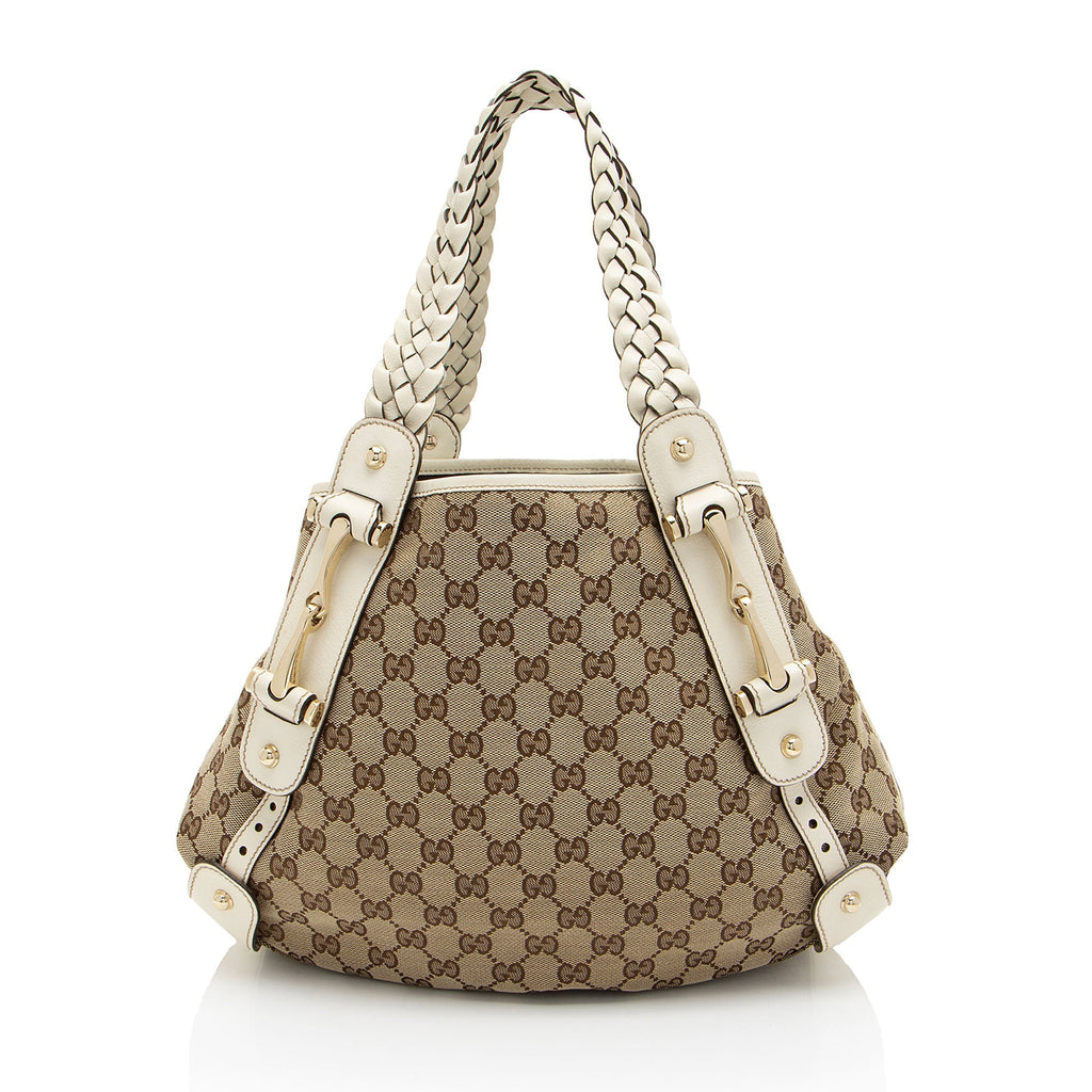 Gucci GG Canvas Pelham Small Shoulder Bag (SHF-ekffiS)