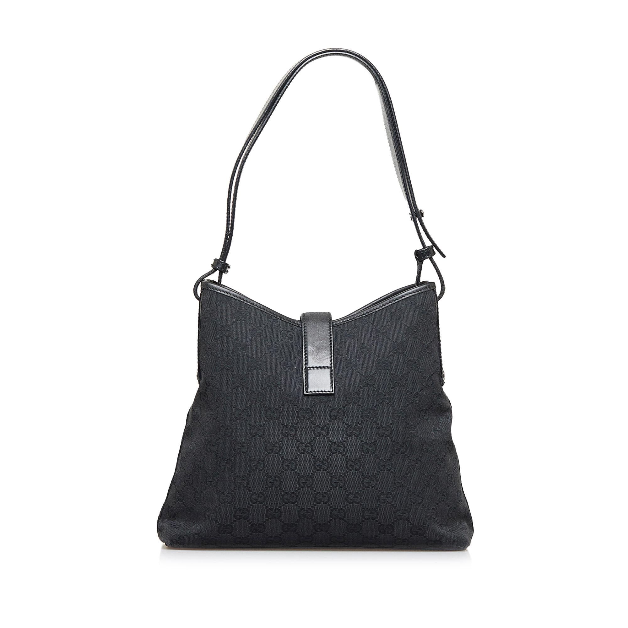 Gucci GG Canvas Piston Shoulder Bag (SHG-UpkBKi)
