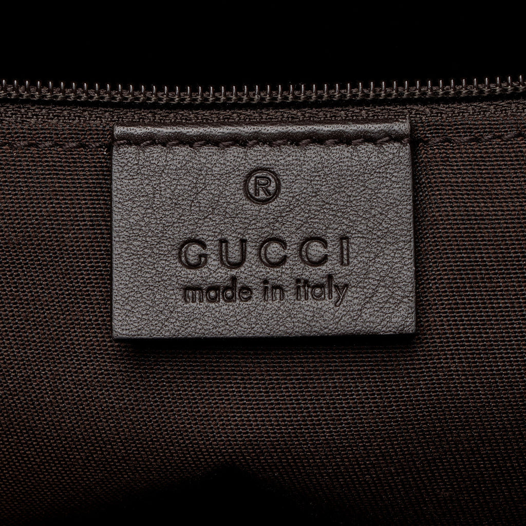 Gucci GG Canvas Pleated Medium Tote