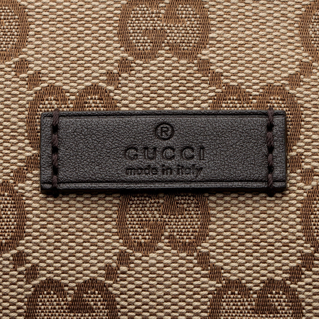 Gucci GG Canvas Pleated Medium Tote