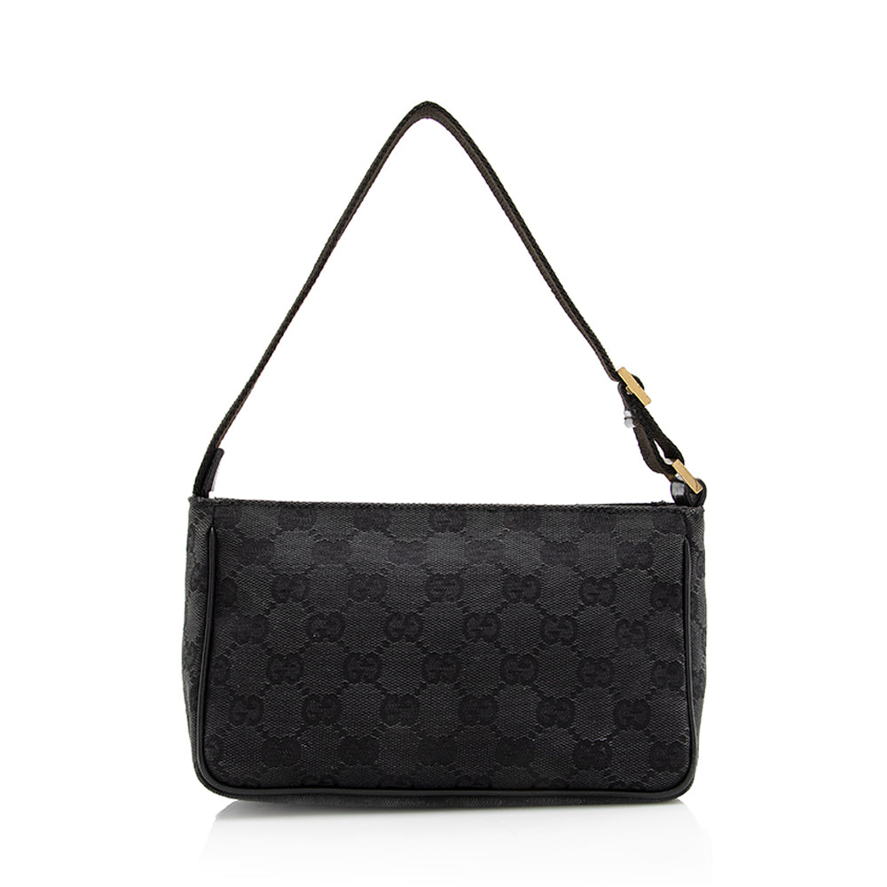 Gucci Gucci Canvas Pochette (SHF-17969)