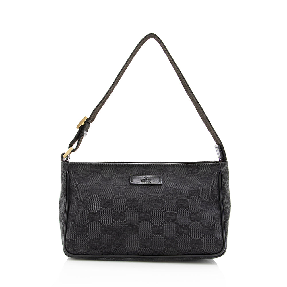 Gucci Gucci Canvas Pochette (SHF-17969)