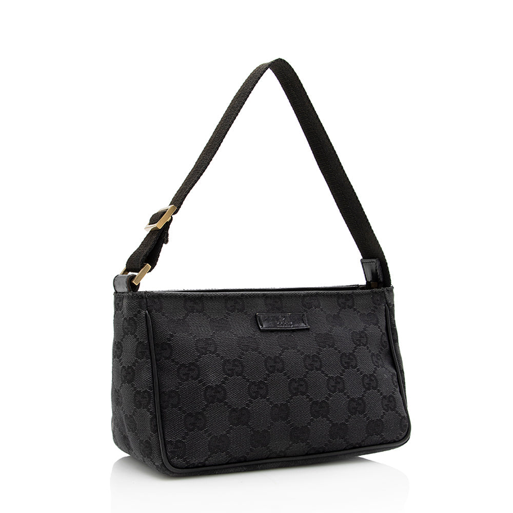 Gucci Gucci Canvas Pochette (SHF-17969)