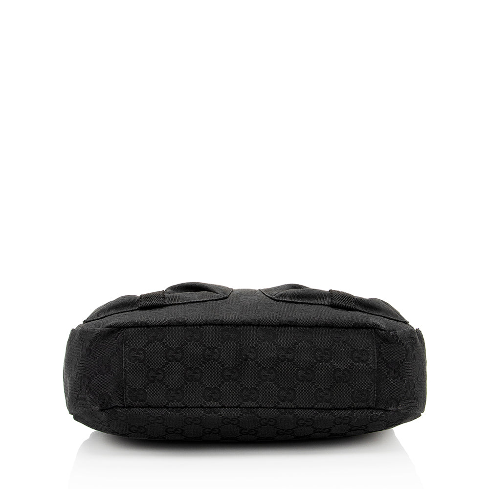 Gucci Gucci Canvas Pocket Shoulder Bag (SHF-19921)