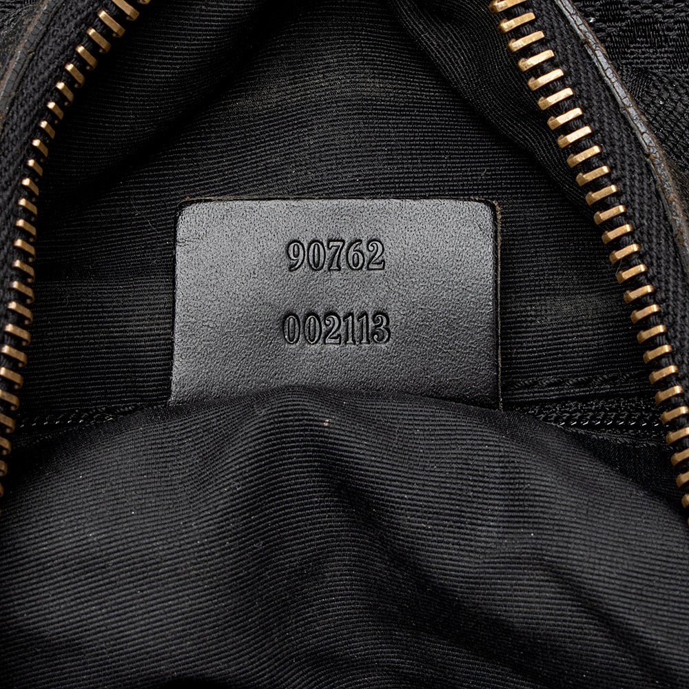 Gucci Gucci Canvas Pocket Shoulder Bag (SHF-19921)