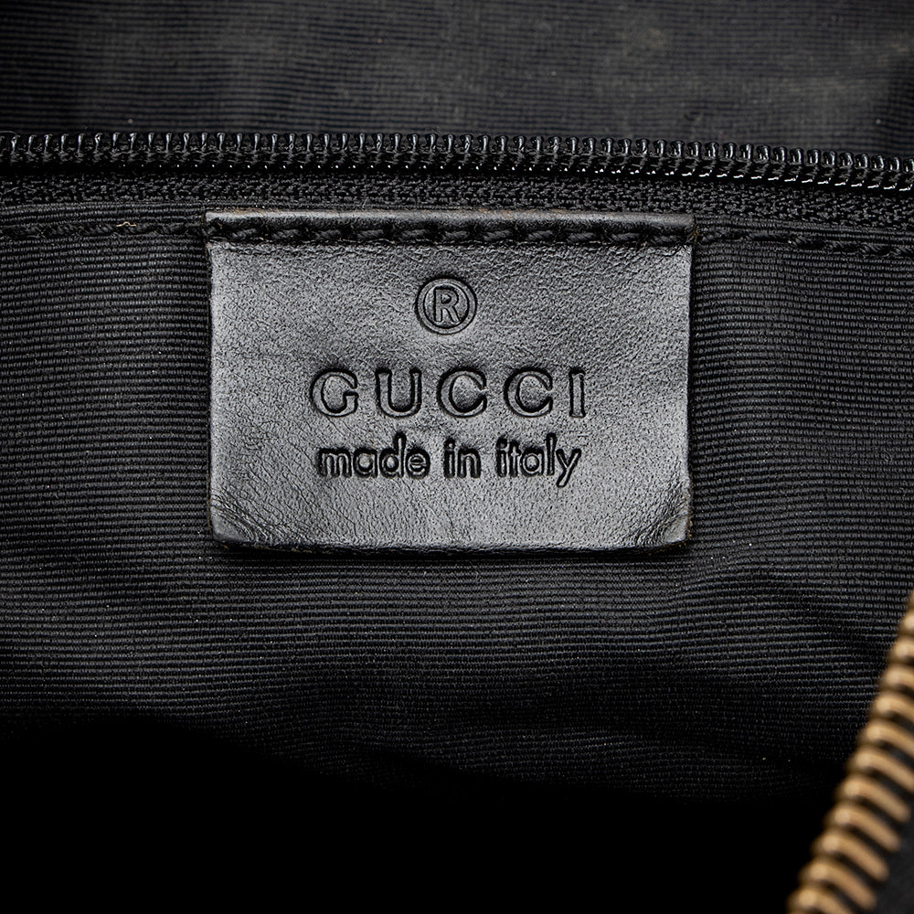 Gucci Gucci Canvas Pocket Shoulder Bag (SHF-19921)
