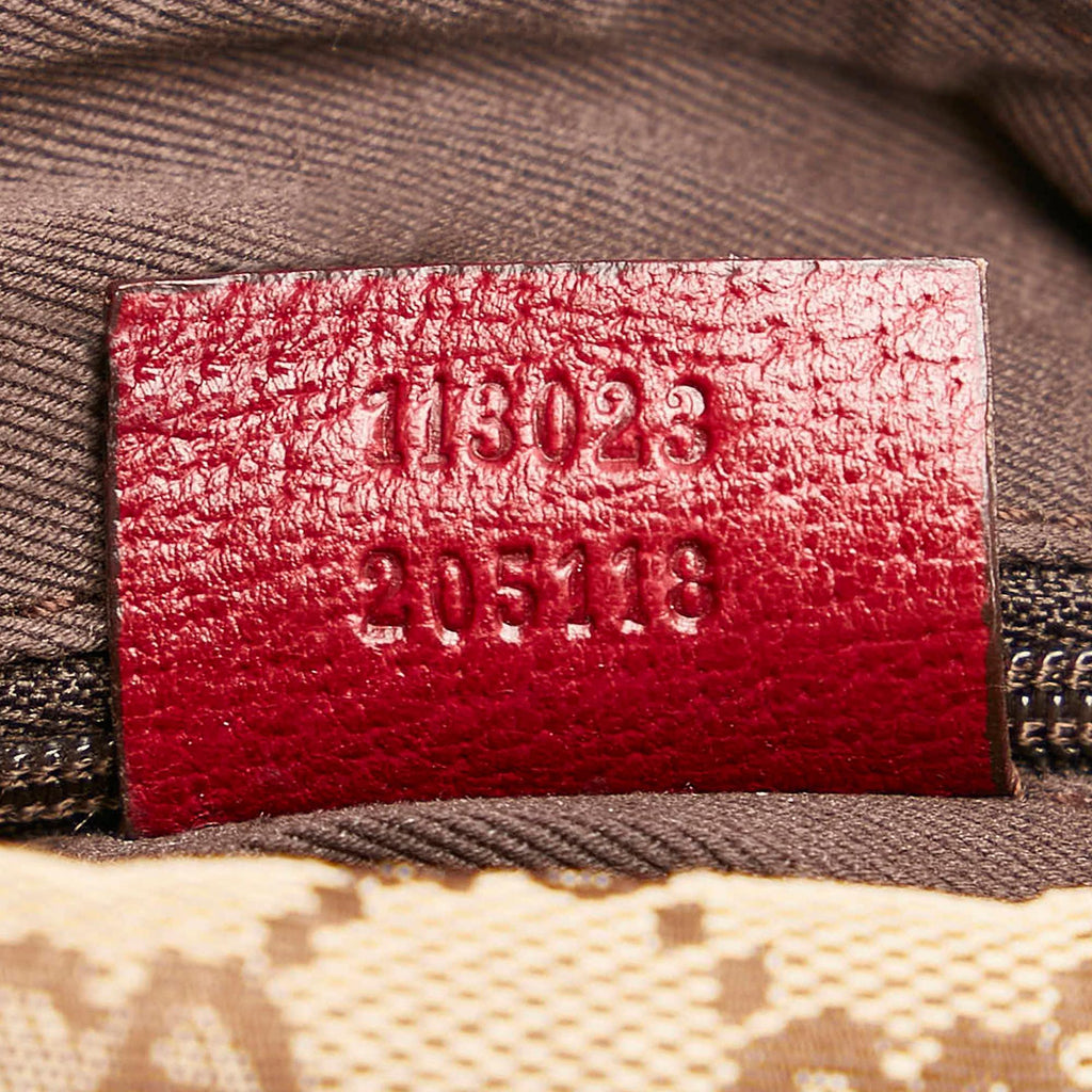 Gucci Gucci Canvas Pop Hobo Bag (SHG-30412)