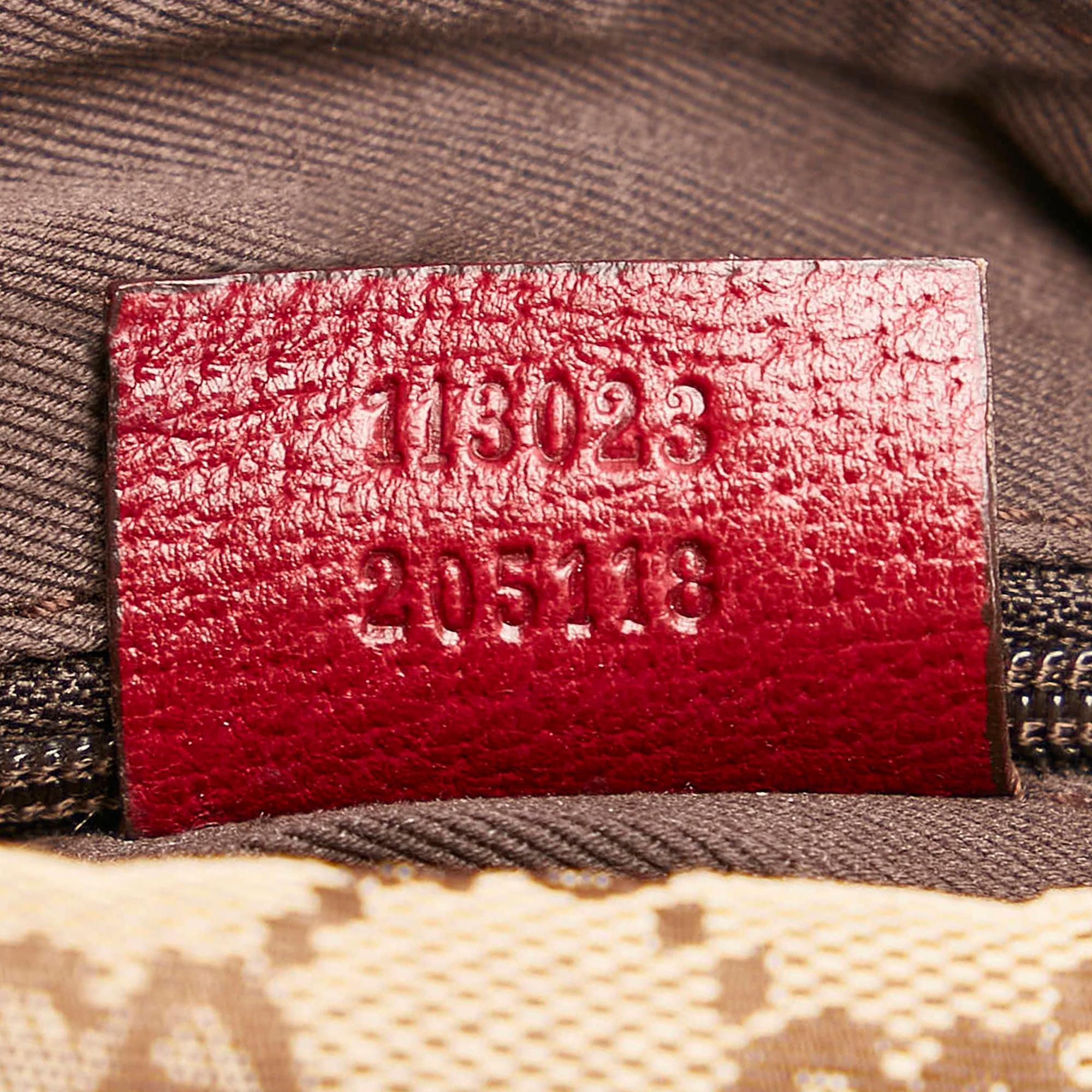 Gucci Gucci Canvas Pop Hobo Bag (SHG-30412)