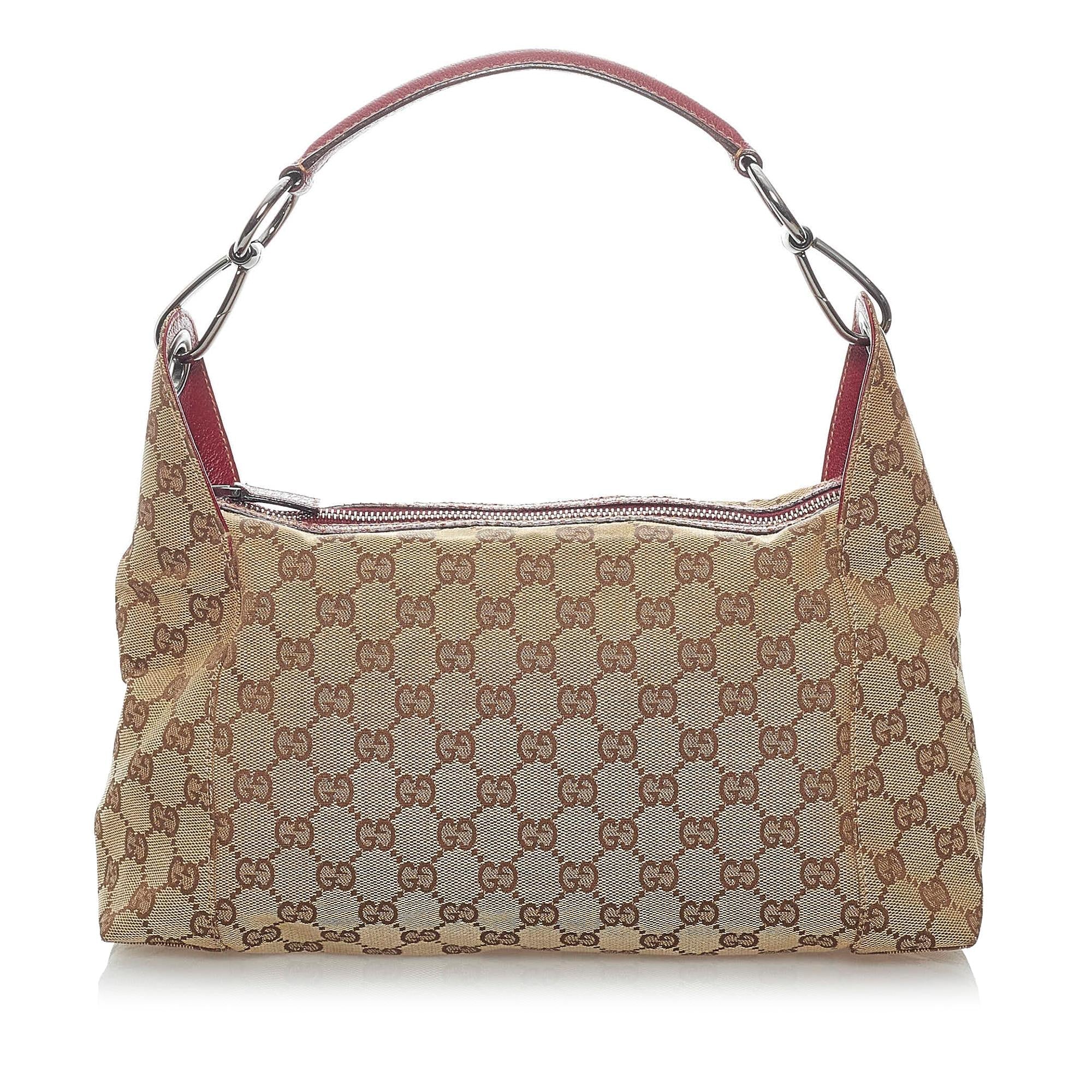 Gucci Gucci Canvas Pop Hobo Bag (SHG-30412)