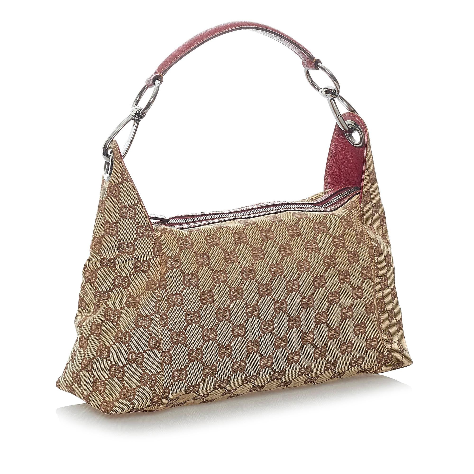 Gucci Gucci Canvas Pop Hobo Bag (SHG-30412)