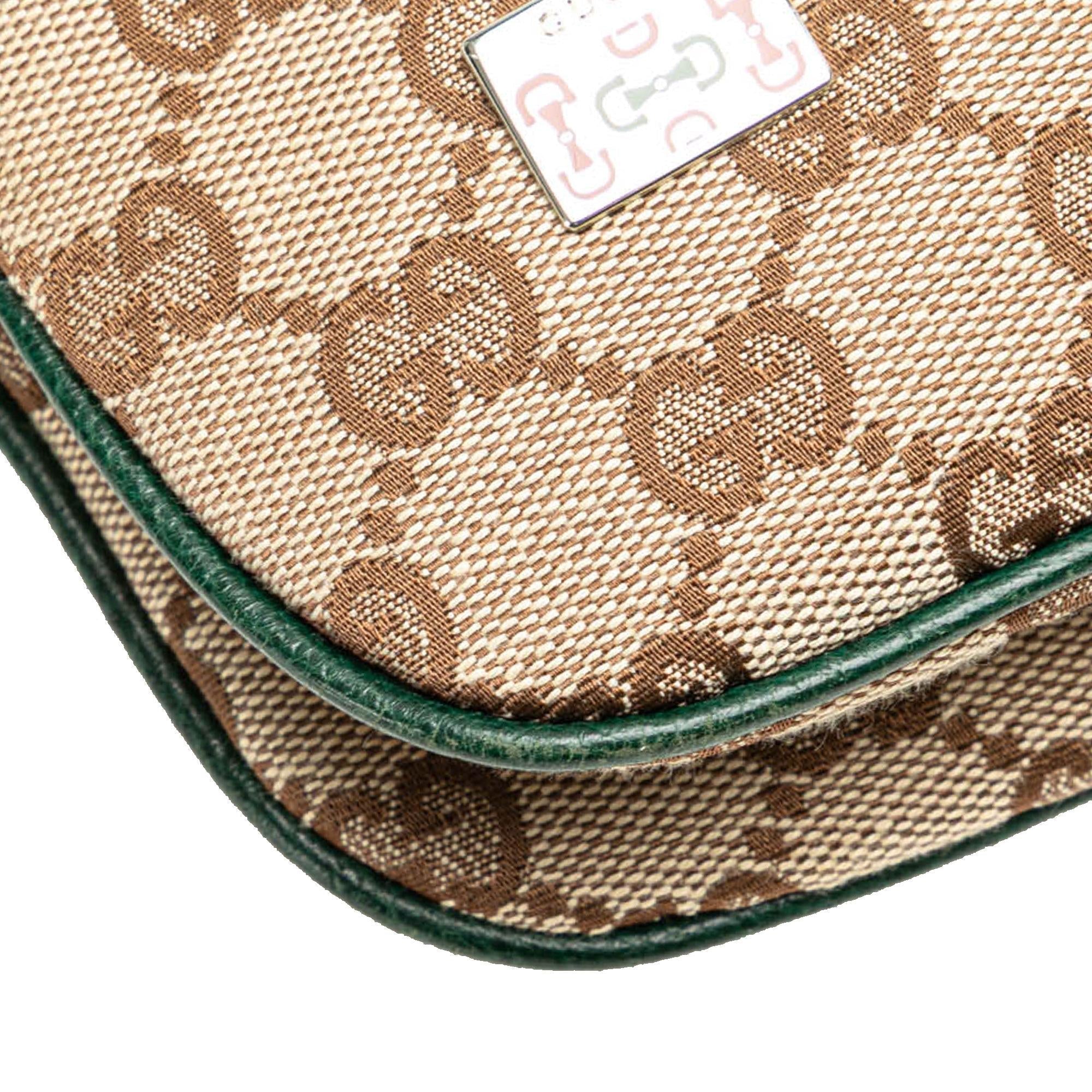 Gucci GG Canvas Pop Web Shoulder Bag