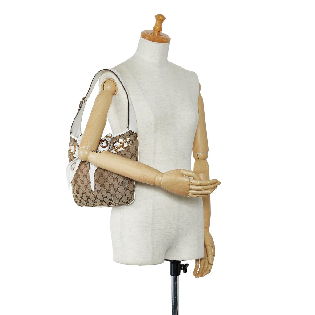 Gucci GG Canvas Positano Hobo (SHG-muHc4f)