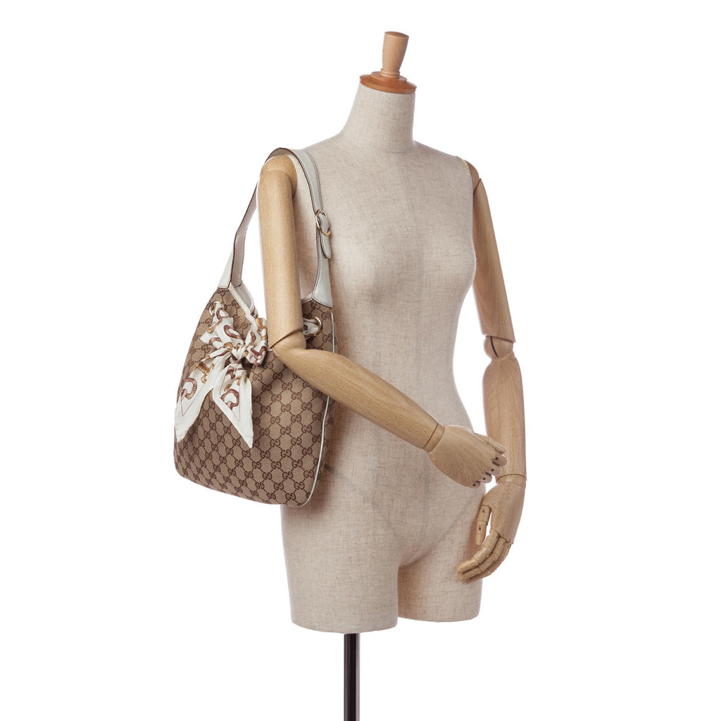 Gucci GG Canvas Positano Tote Bag (SHG-35450)