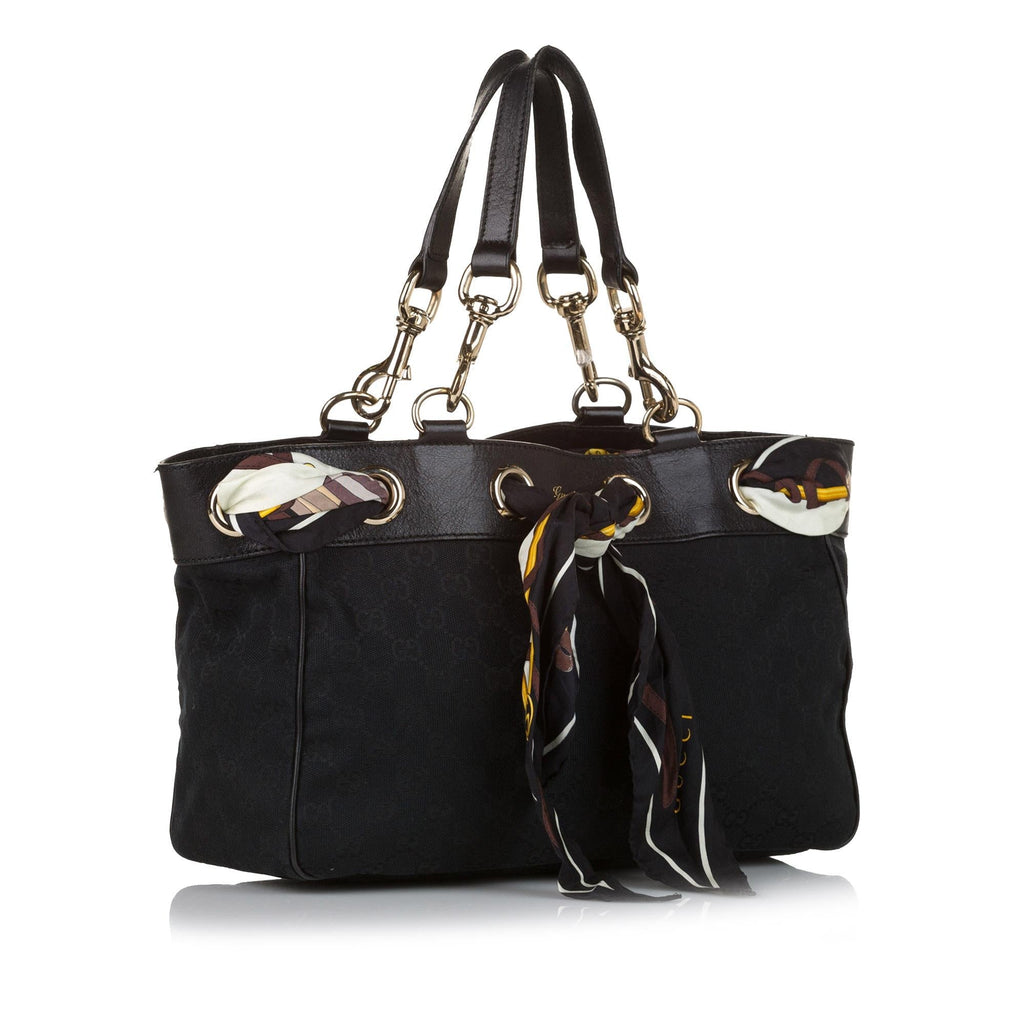 Gucci GG Canvas Positano Tote Bag (SHG-35700)