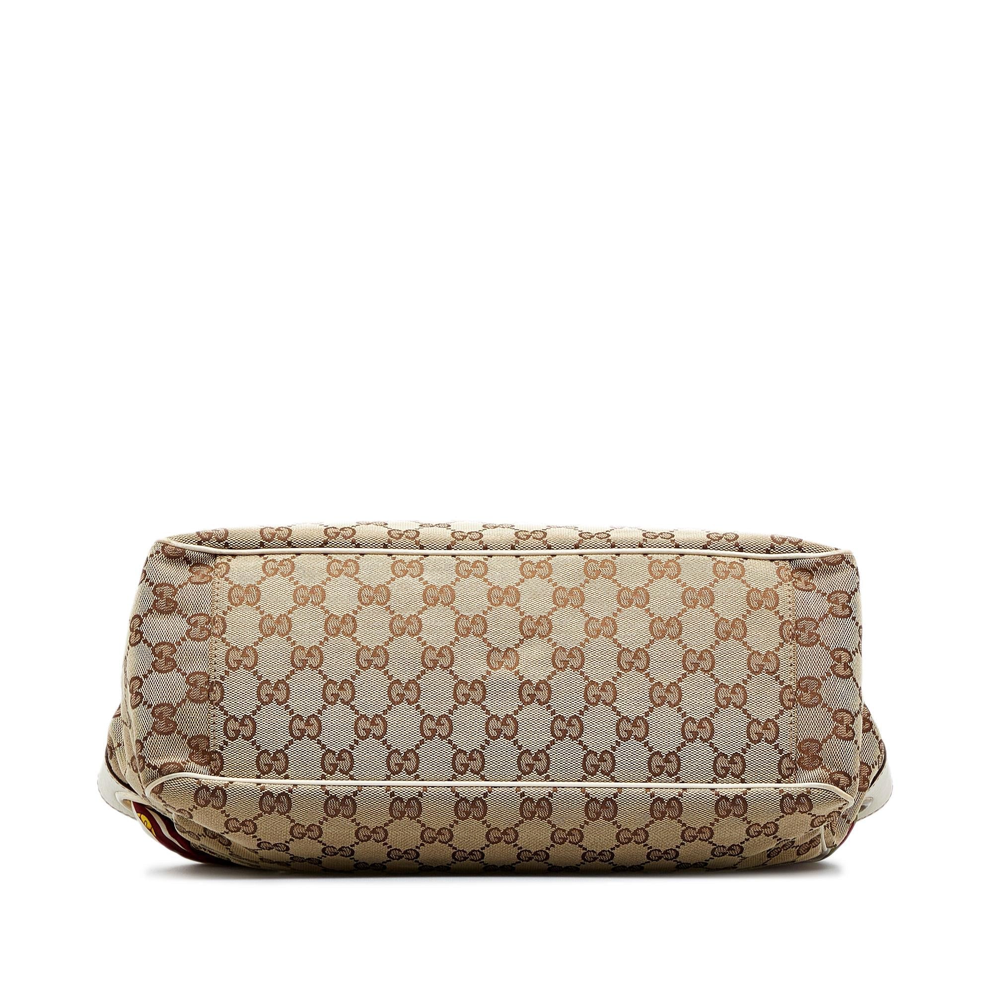 Gucci GG Canvas Positano Tote Bag (SHG-1keonk)