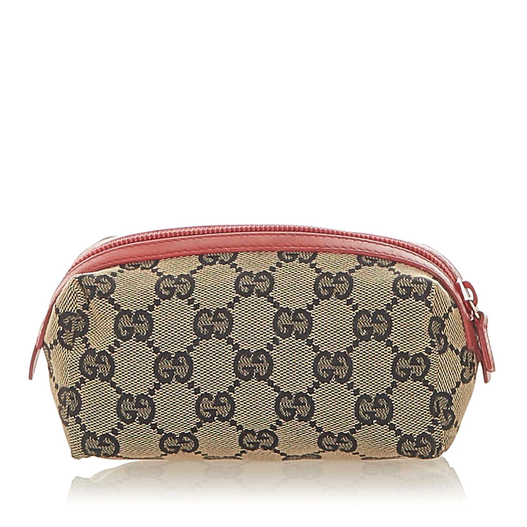 Gucci Gucci Canvas Pouch (SHG-28066)