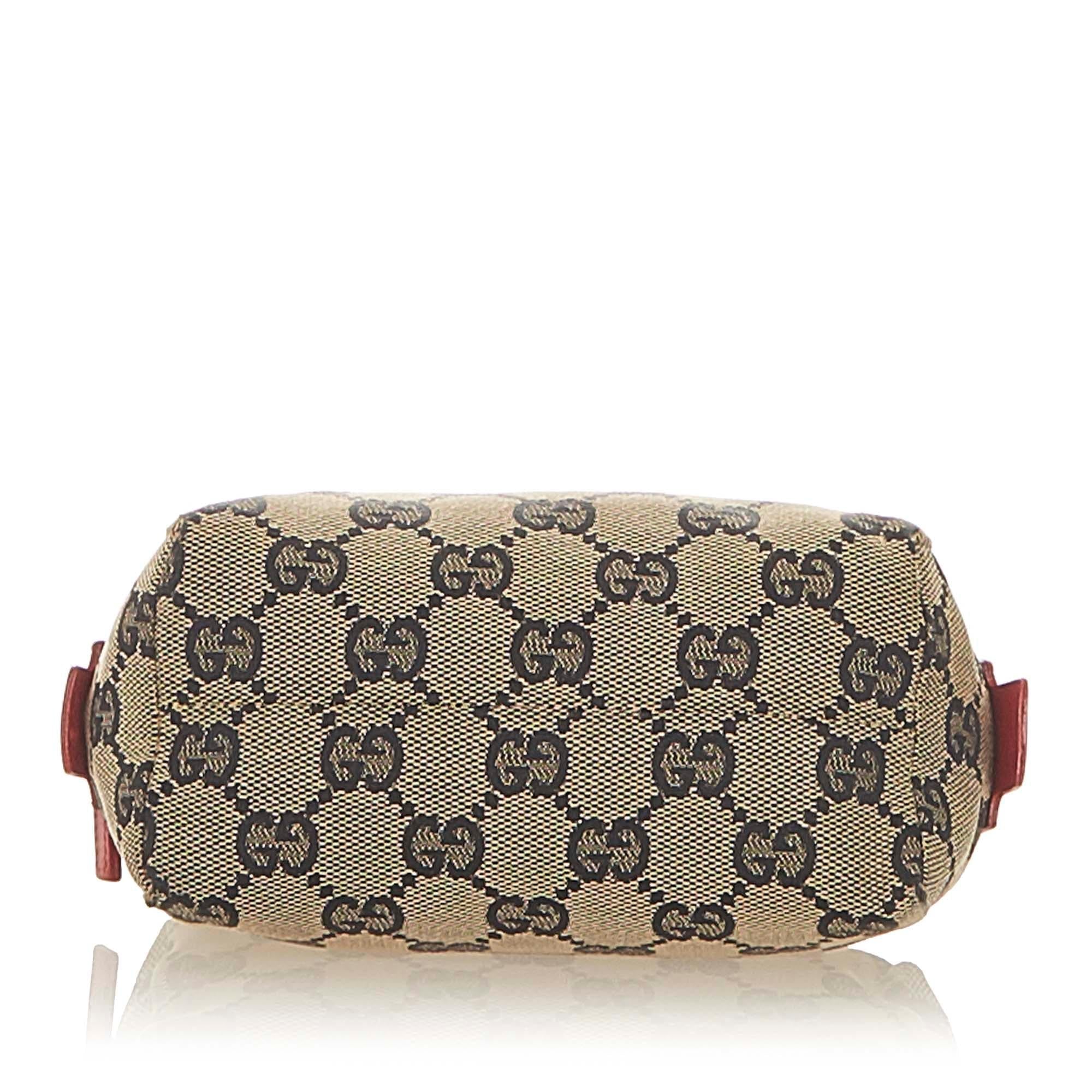 Gucci Gucci Canvas Pouch (SHG-28066)