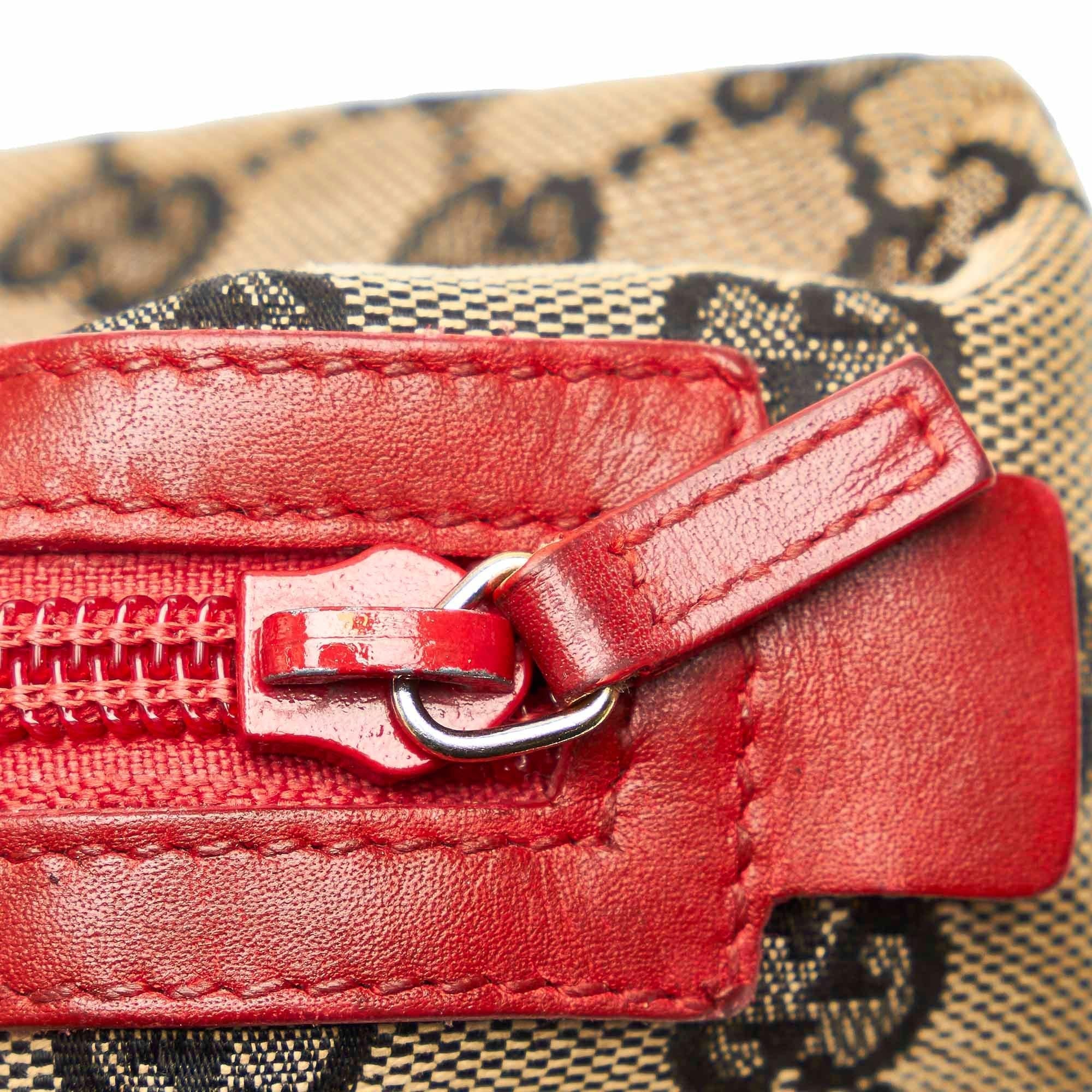 Gucci Gucci Canvas Pouch (SHG-28066)