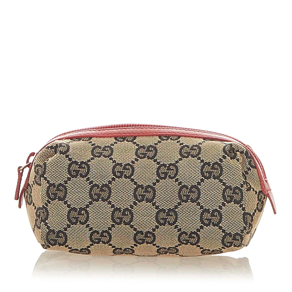 Gucci Gucci Canvas Pouch (SHG-28066)