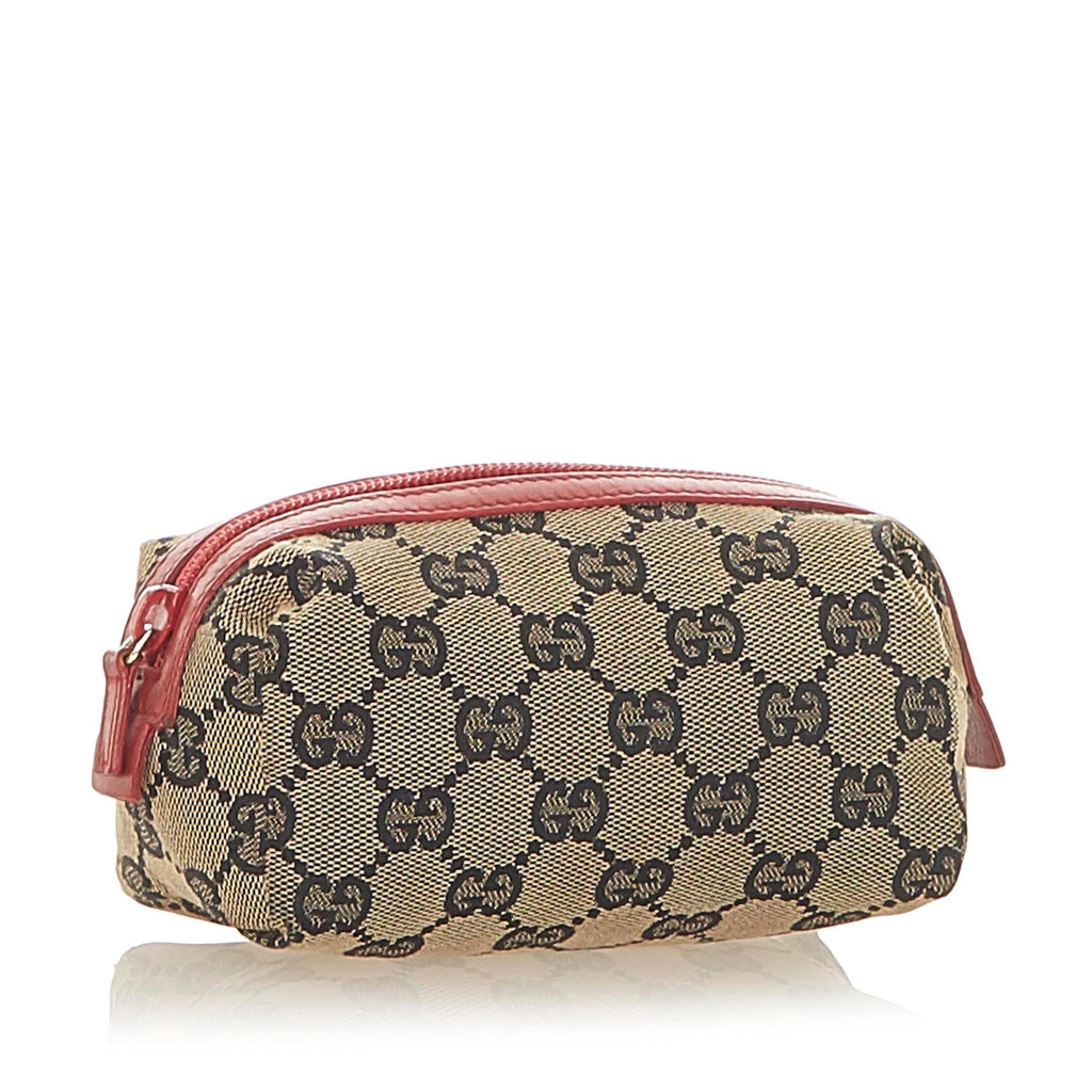 Gucci Gucci Canvas Pouch (SHG-28066)