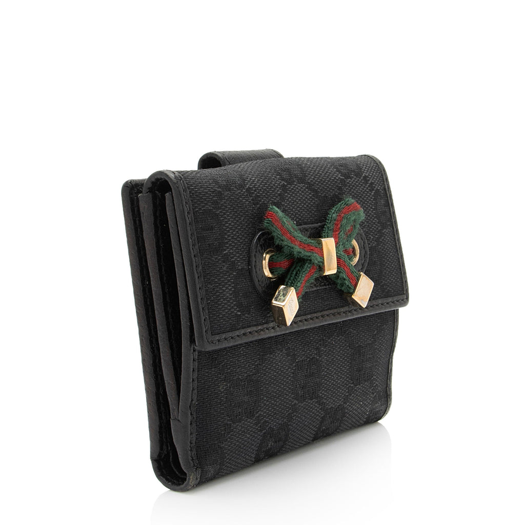 Gucci GG Canvas Princy Compact Wallet (SHF-aagjxb)
