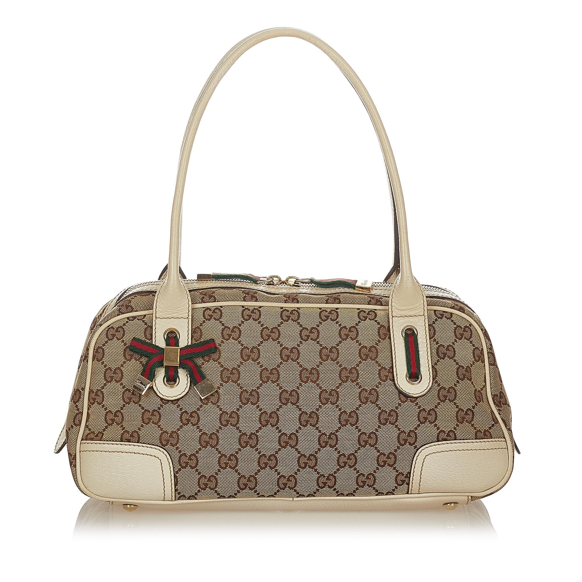 Gucci Gucci Canvas Princy Handbag (SHG-25304)