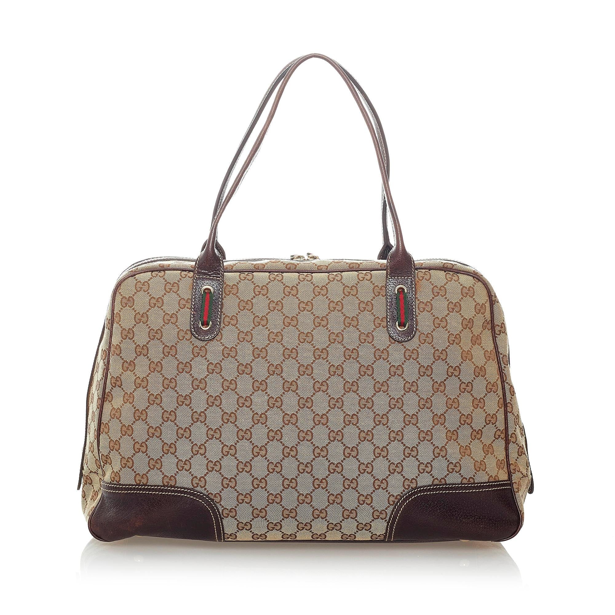 Gucci Gucci Canvas Princy Handbag (SHG-32755)