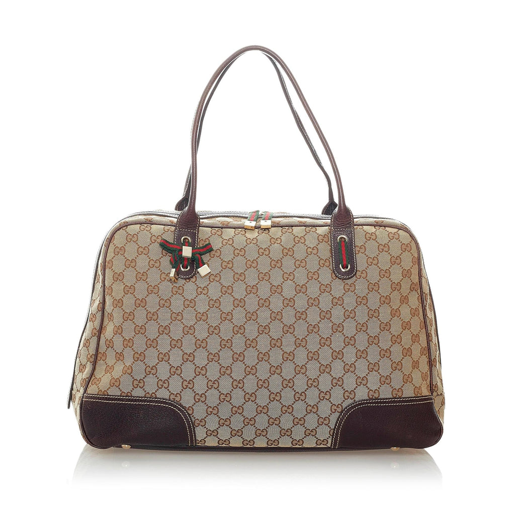 Gucci Gucci Canvas Princy Handbag (SHG-32755)