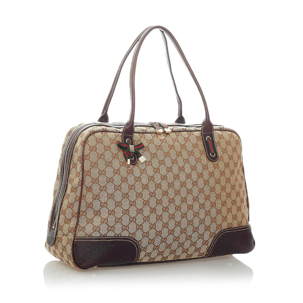 Gucci Gucci Canvas Princy Handbag (SHG-32755)