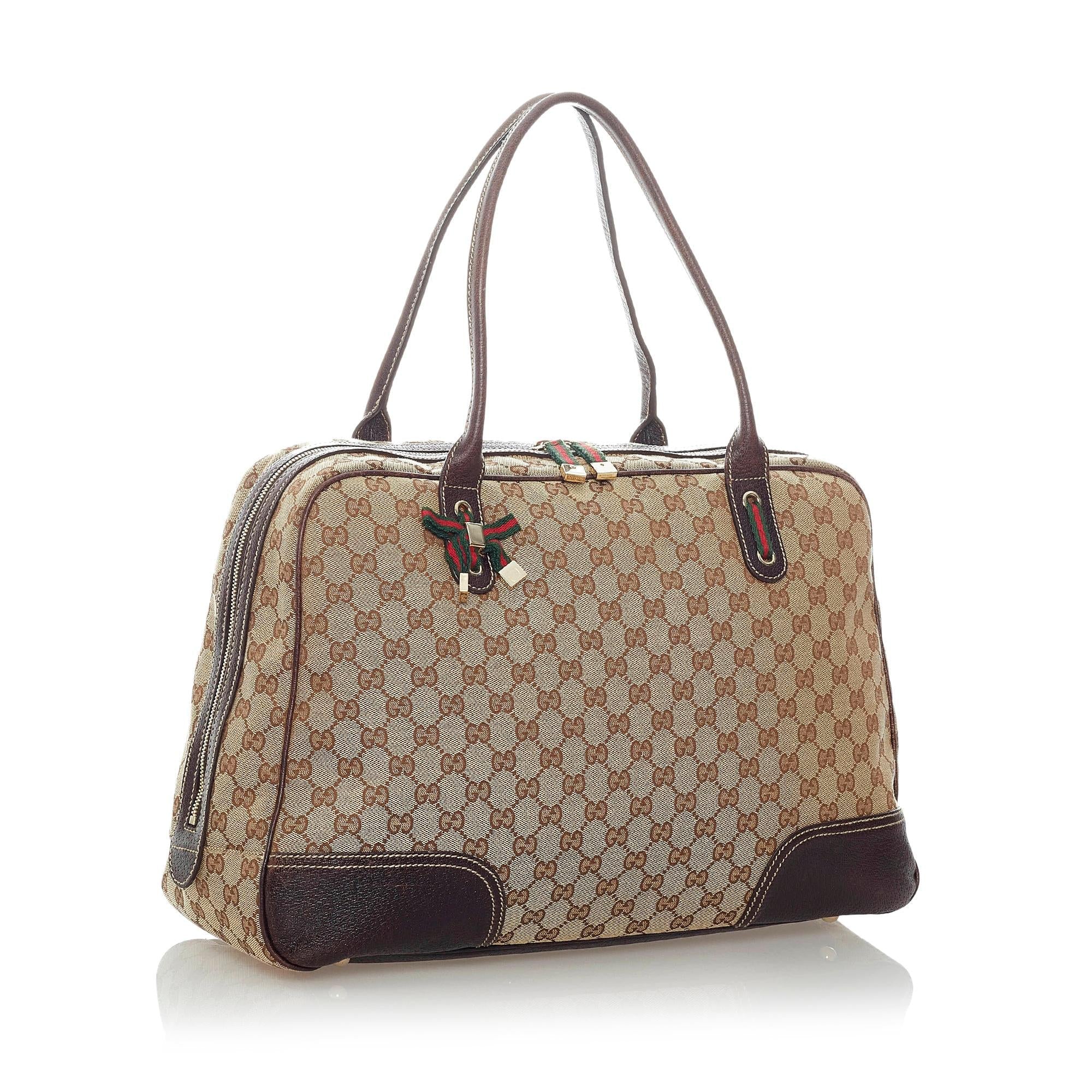 Gucci Gucci Canvas Princy Handbag (SHG-32755)