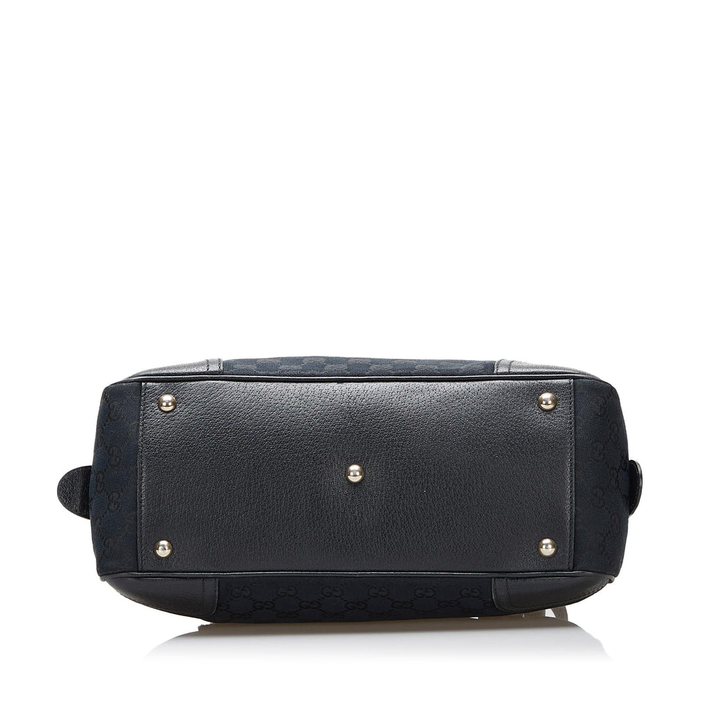 Gucci GG Canvas Princy Handbag (SHG-MdPlET)