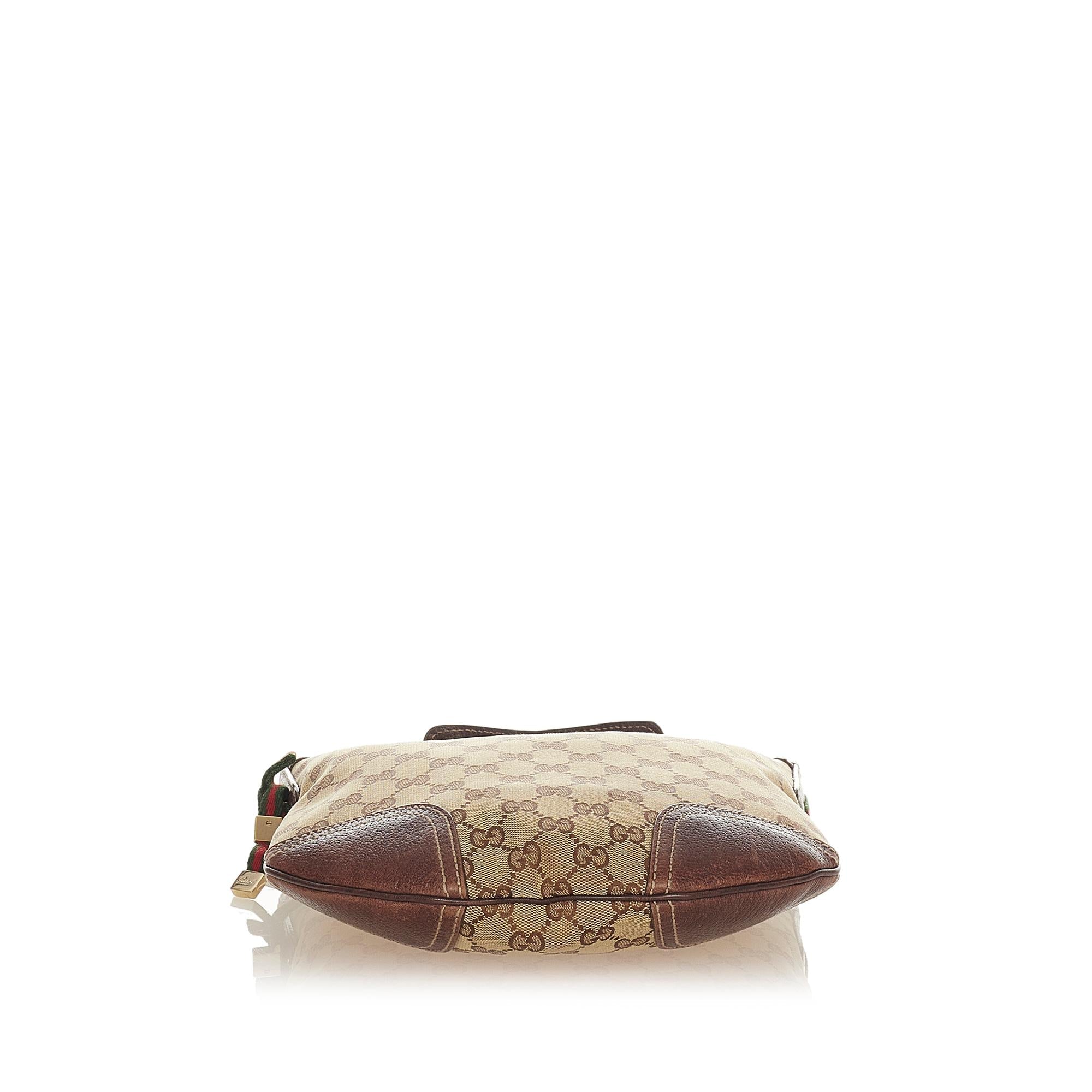 Gucci Gucci Canvas Princy Hobo Bag (SHG-26087)