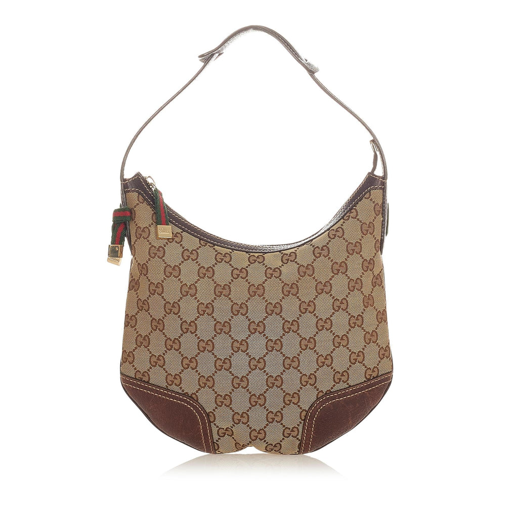 Gucci Gucci Canvas Princy Hobo Bag (SHG-26087)