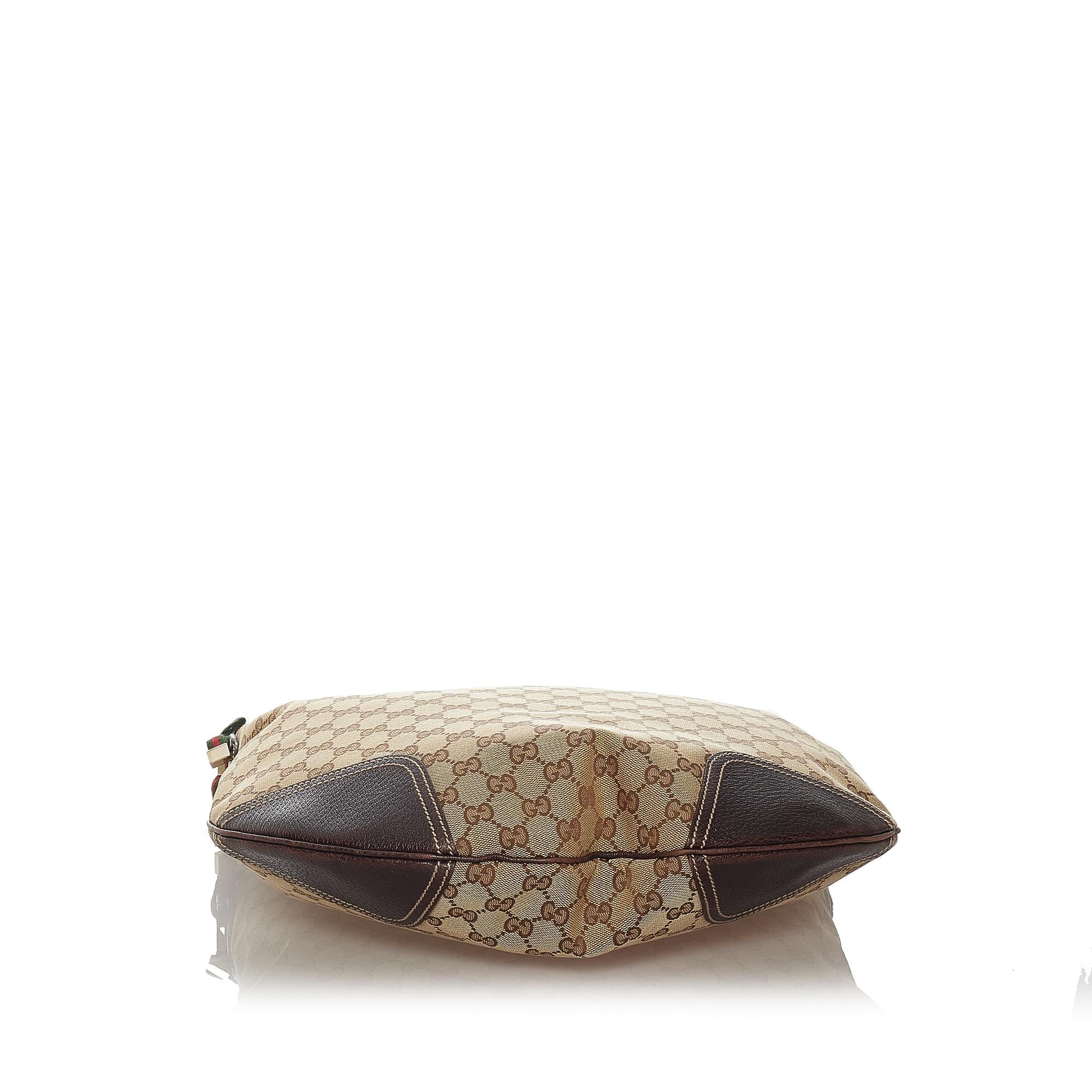 Gucci Gucci Canvas Princy Hobo Bag (SHG-27481)