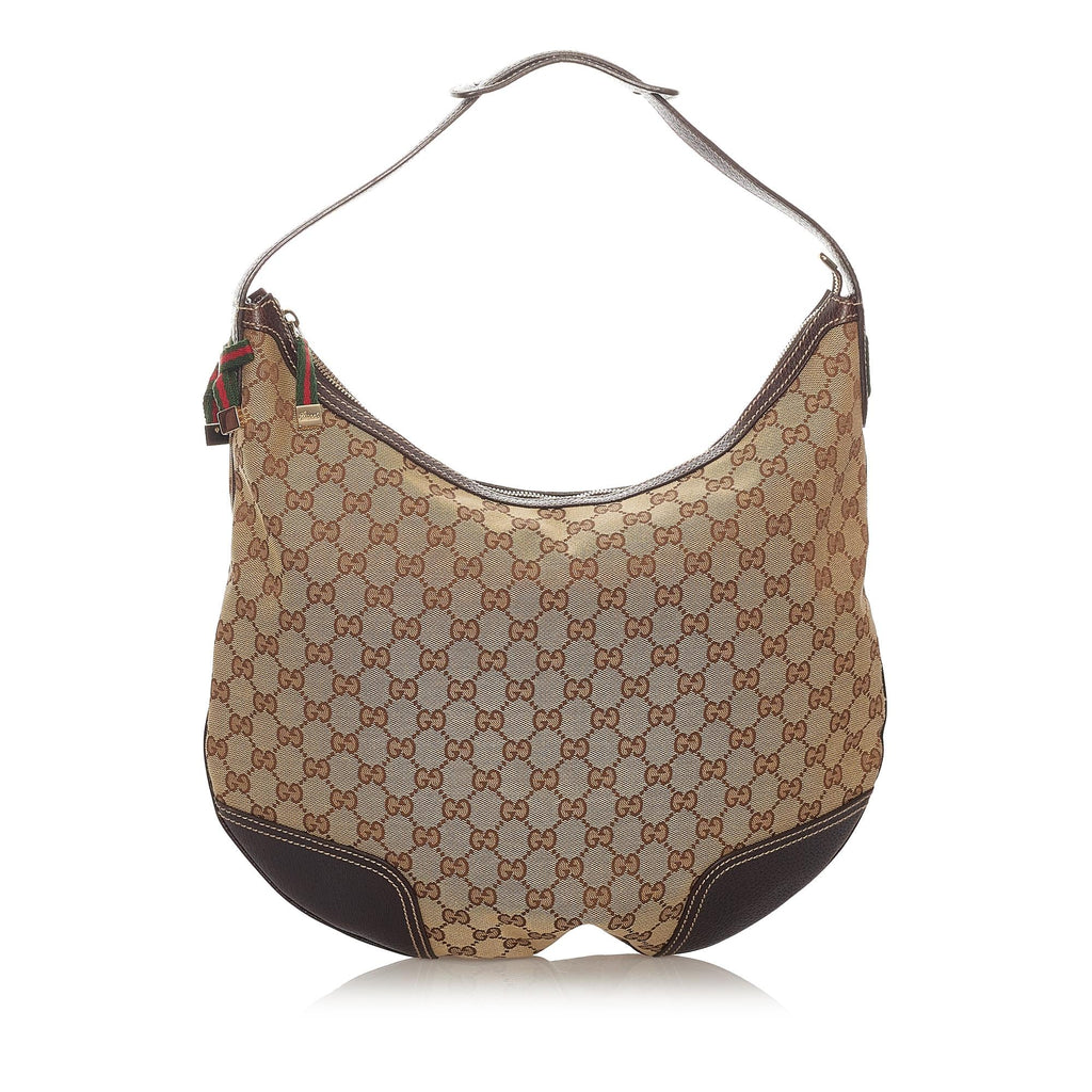 Gucci Gucci Canvas Princy Hobo Bag (SHG-27481)