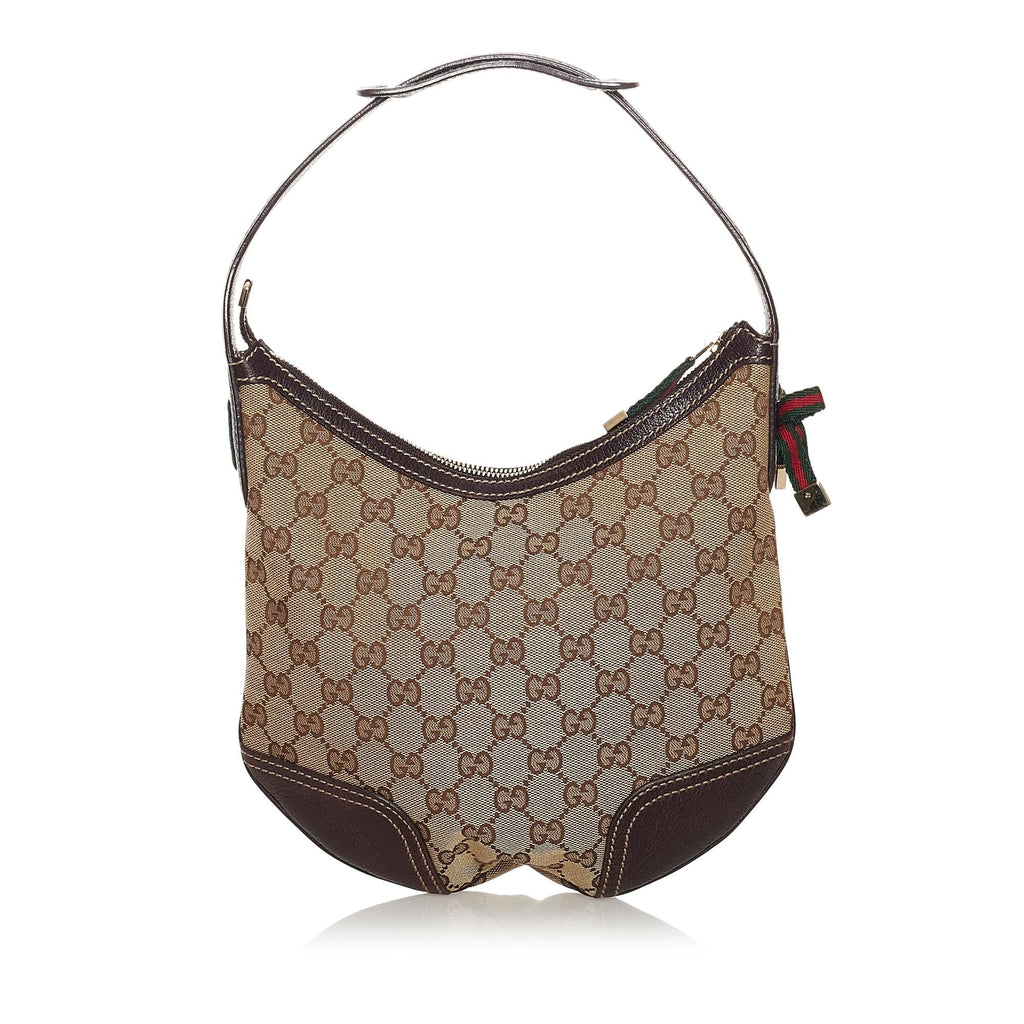 Gucci Gucci Canvas Princy Hobo Bag (SHG-33743)