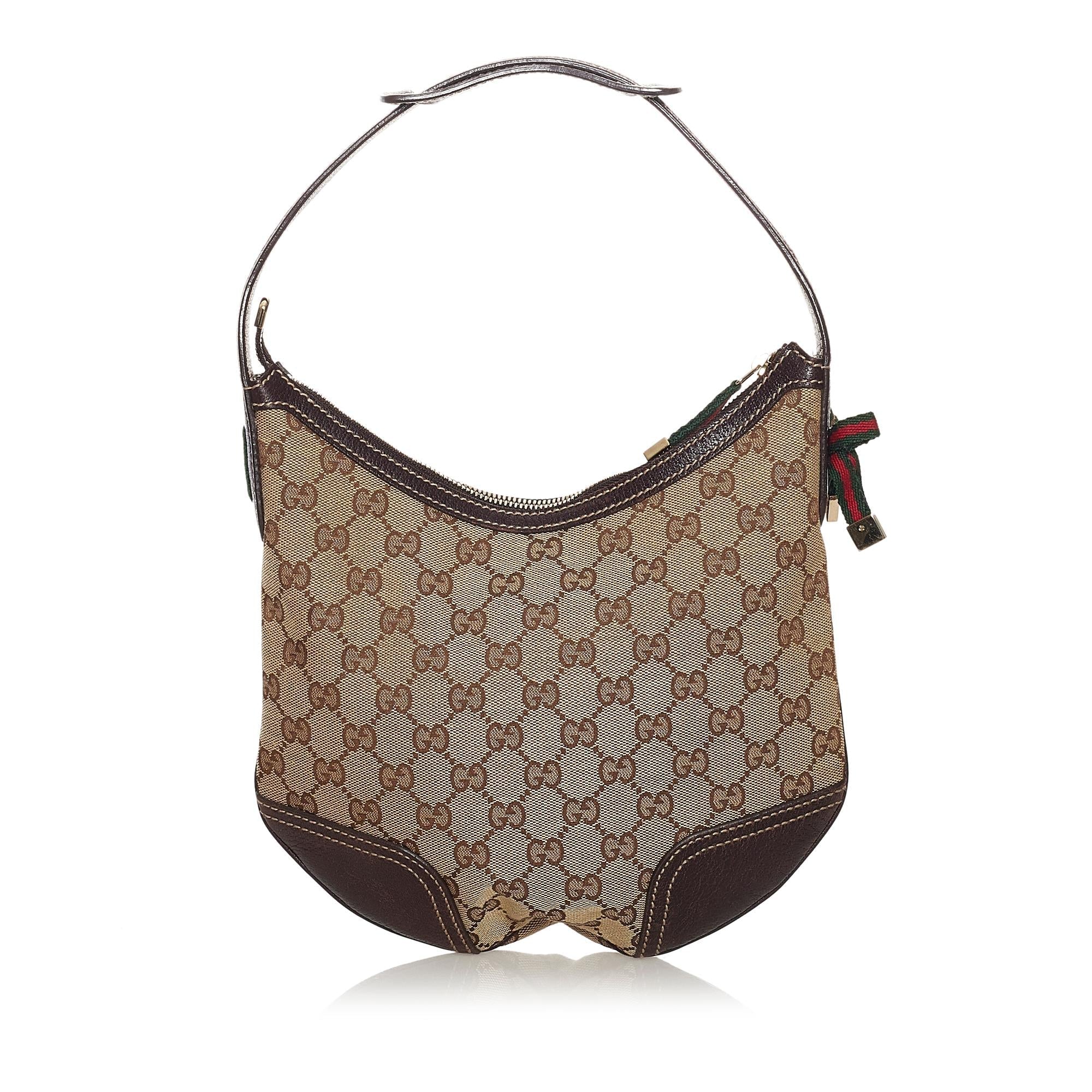 Gucci Gucci Canvas Princy Hobo Bag (SHG-33743)