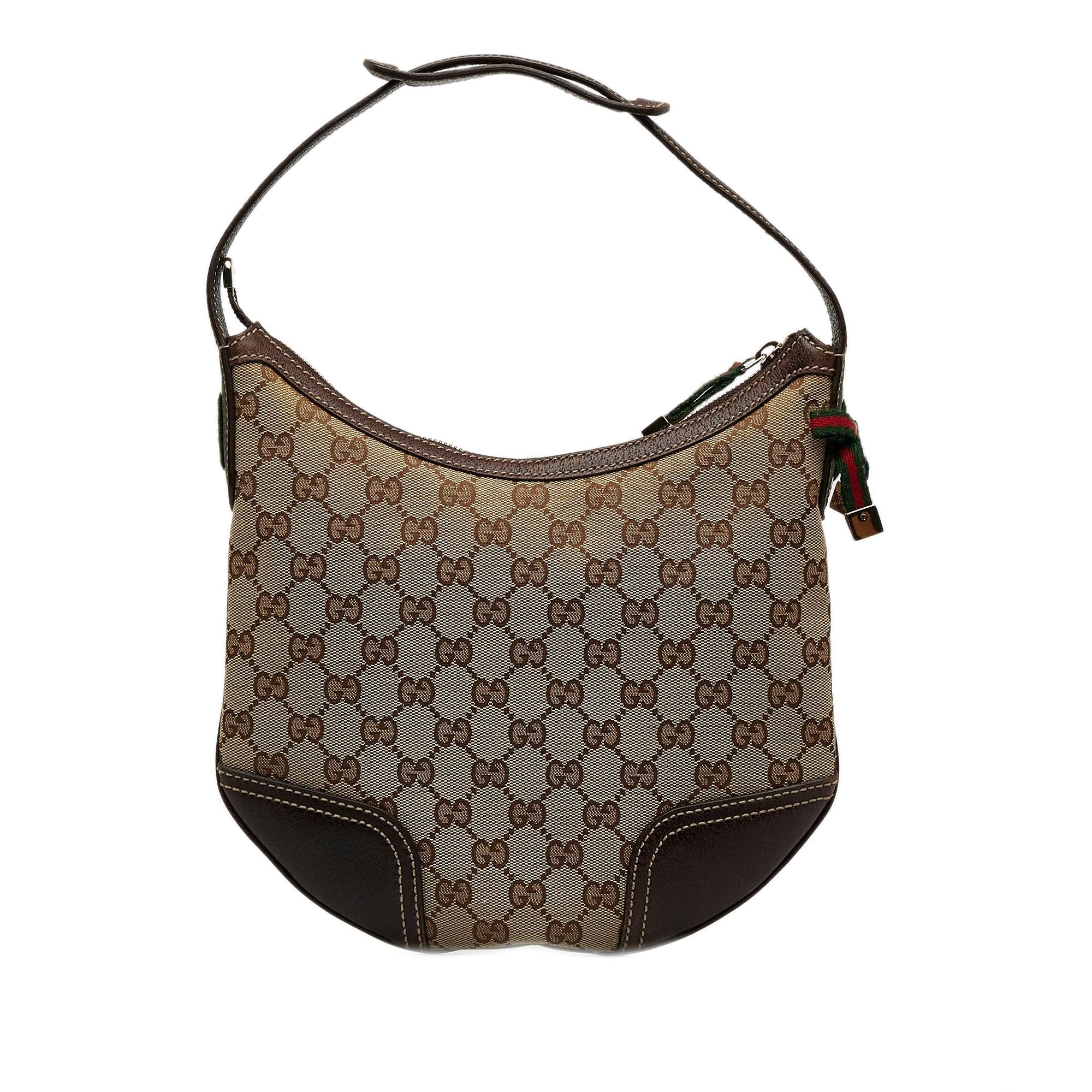 Gucci GG Canvas Princy Hobo (SHG-WmKE9X)