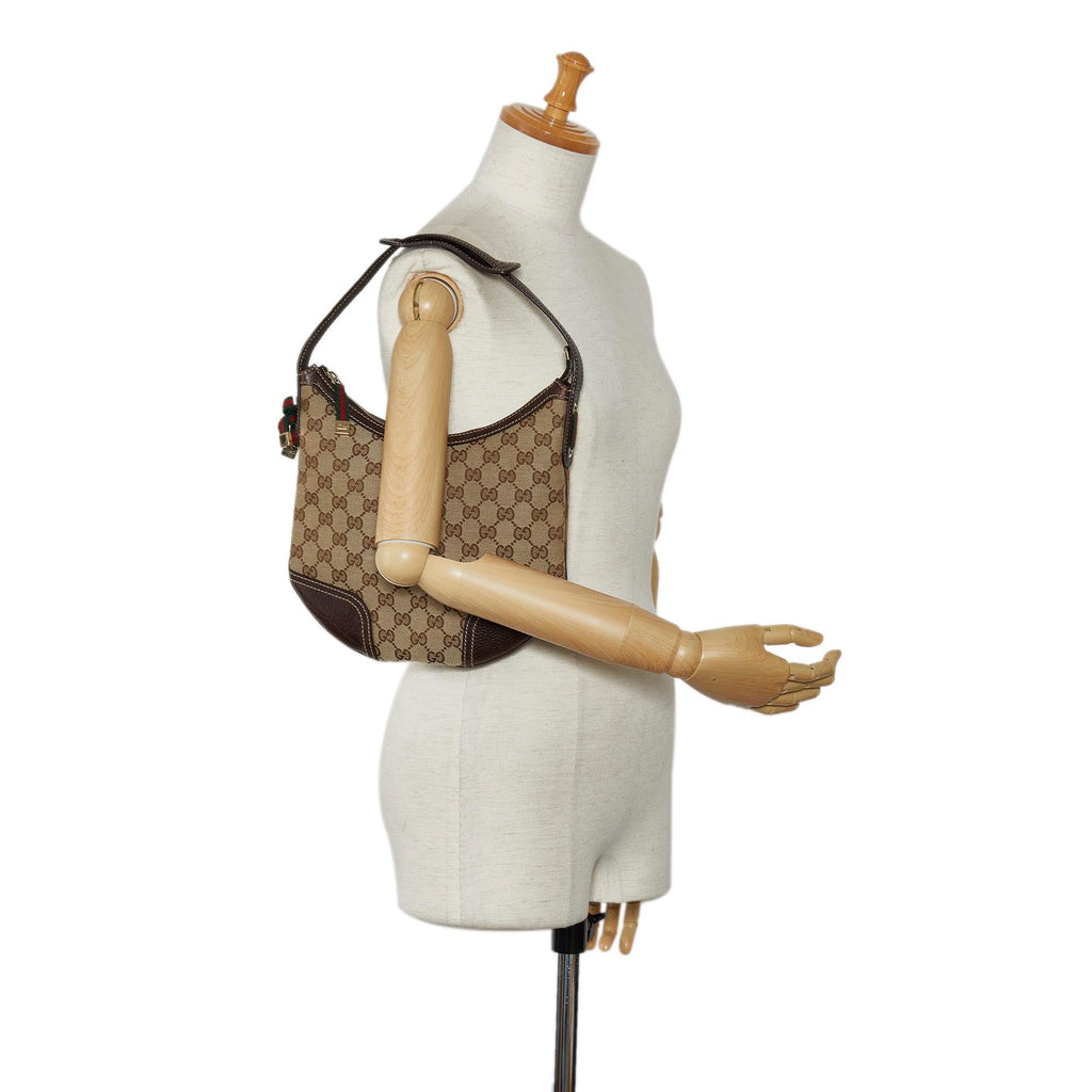 Gucci GG Canvas Princy Hobo (SHG-WmKE9X)