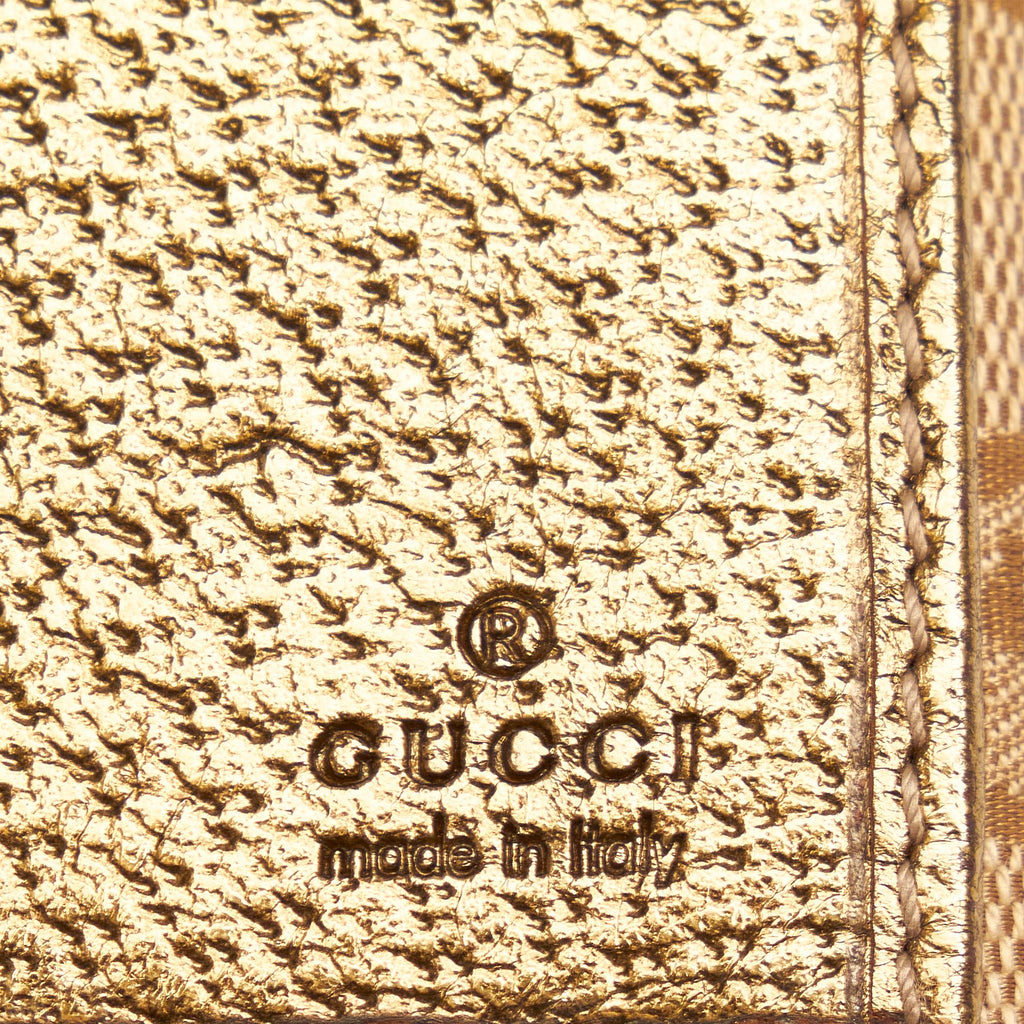 Gucci Gucci Canvas Princy Long Wallet (SHG-23699)