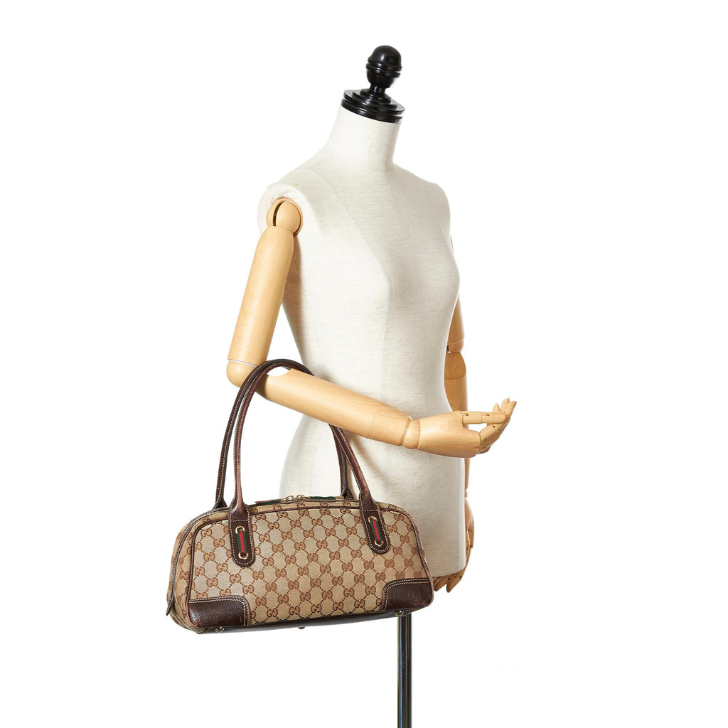 Gucci Gucci Canvas Princy Shoulder Bag (SHG-25151)
