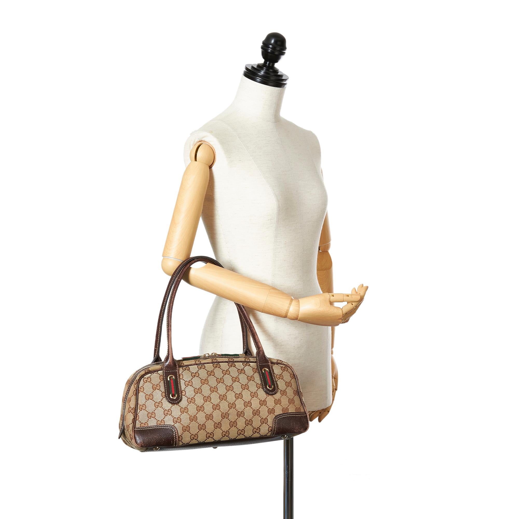 Gucci Gucci Canvas Princy Shoulder Bag (SHG-25151)