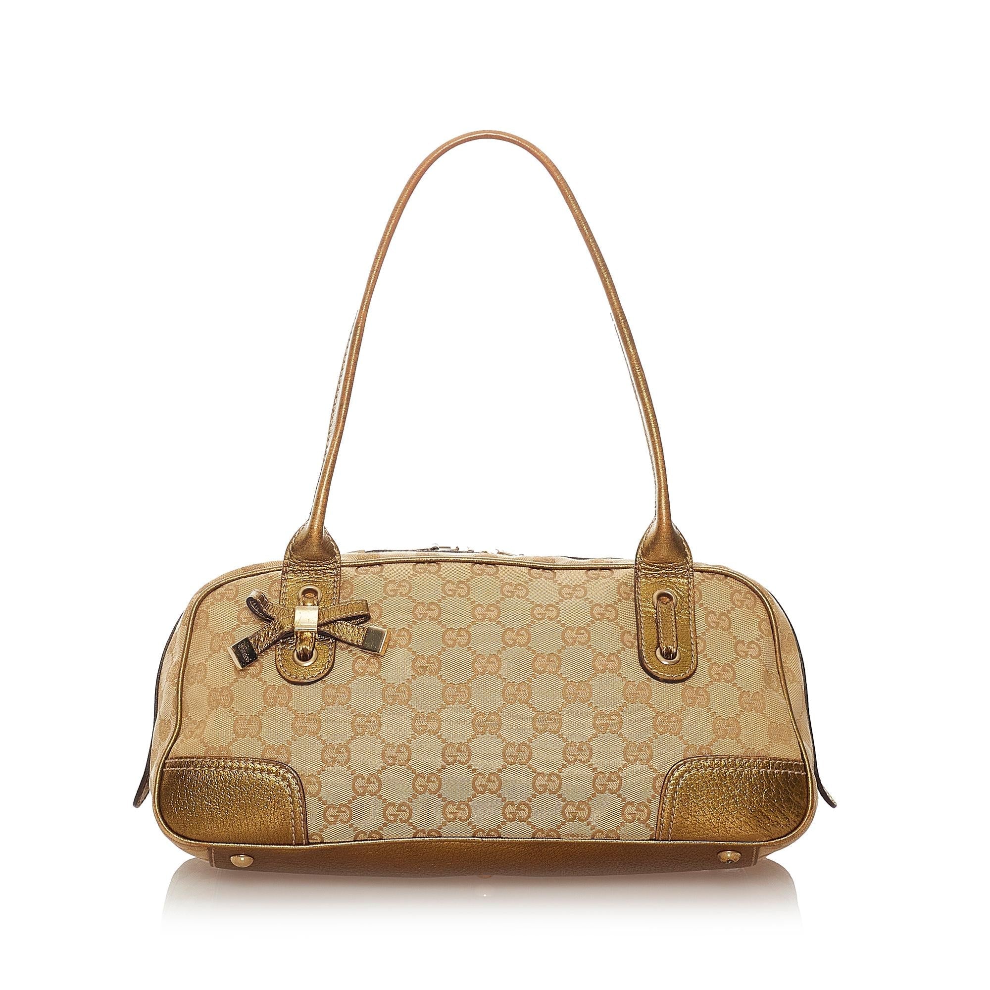 Gucci Gucci Canvas Princy Shoulder Bag (SHG-27459)